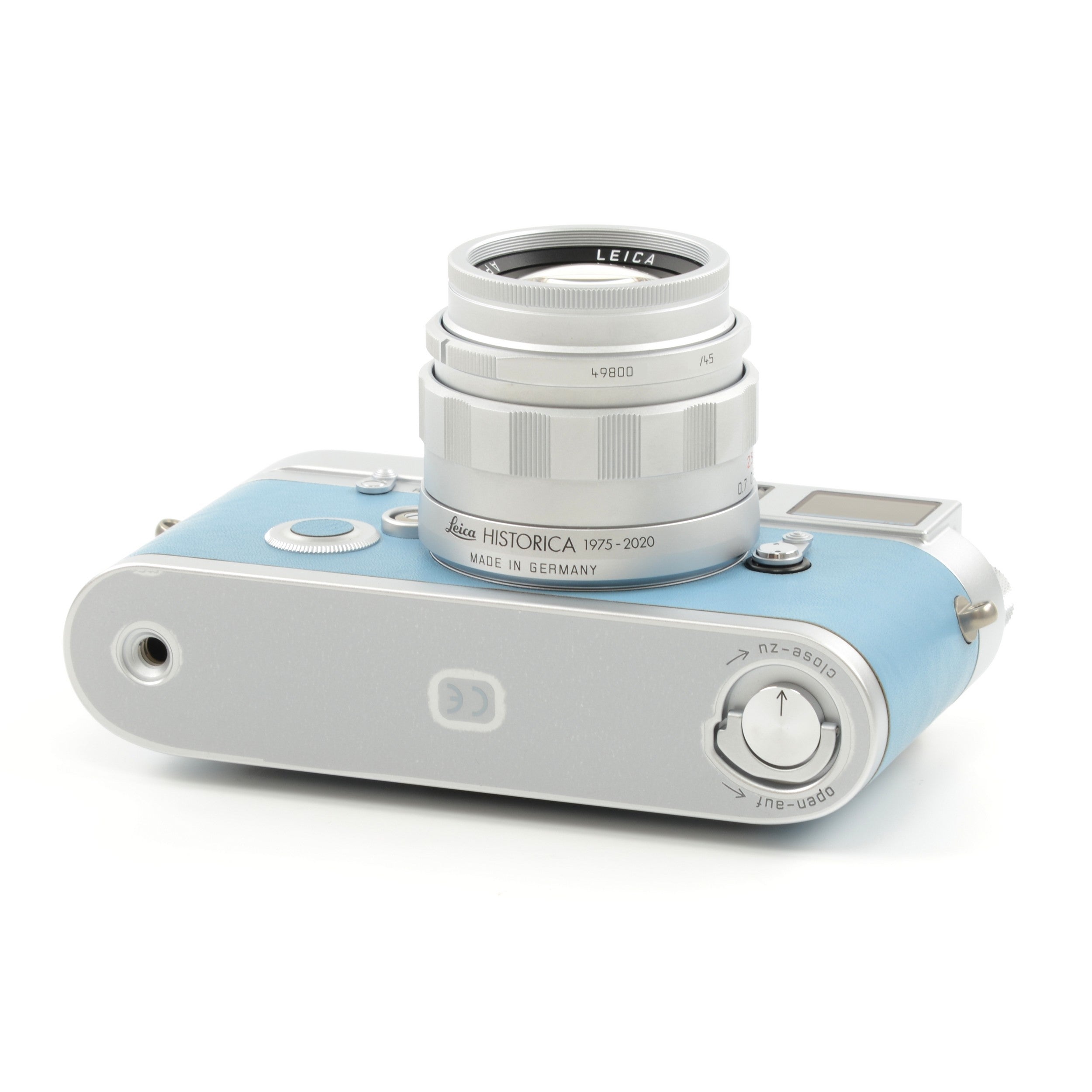 Leica MP Leica Historica 1975-2020 Set + 50mm f1.2 Noctilux-M ASPH Silver Matching Number + Box