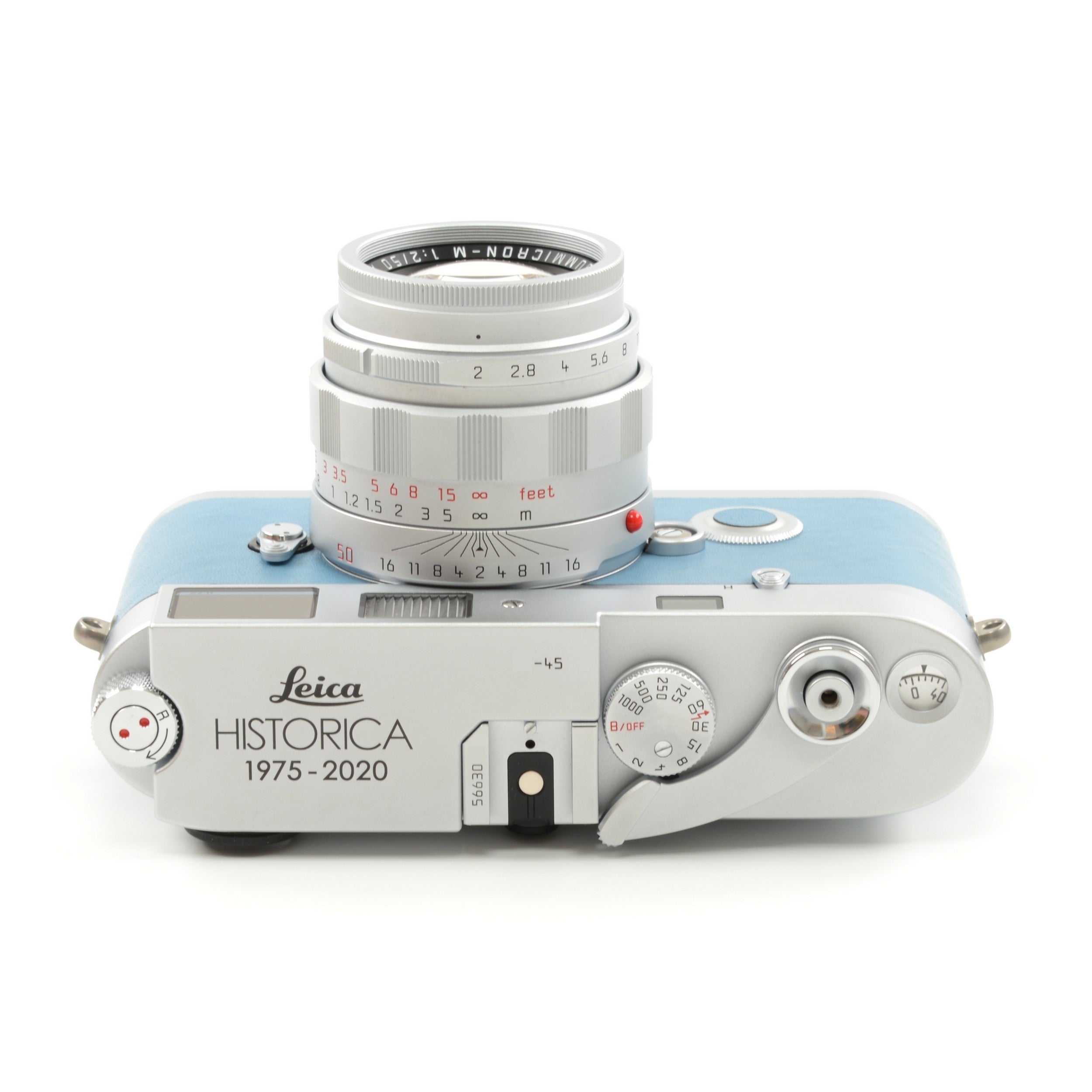Leica MP Leica Historica 1975-2020 Set + 50mm f1.2 Noctilux-M ASPH Silver Matching Number + Box