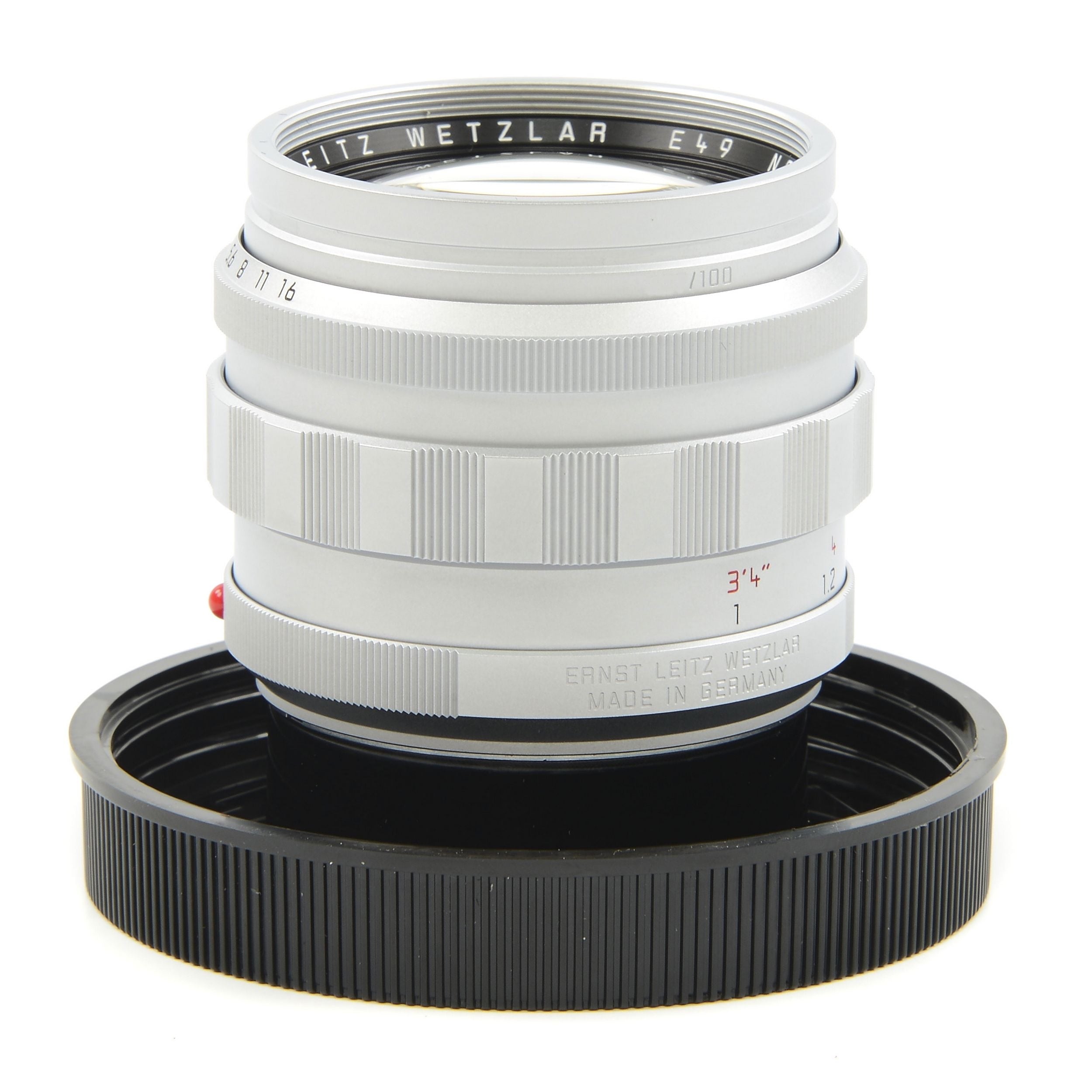 Leica MP Leica Historica 1975-2020 Set + 50mm f1.2 Noctilux-M ASPH Silver Matching Number + Box
