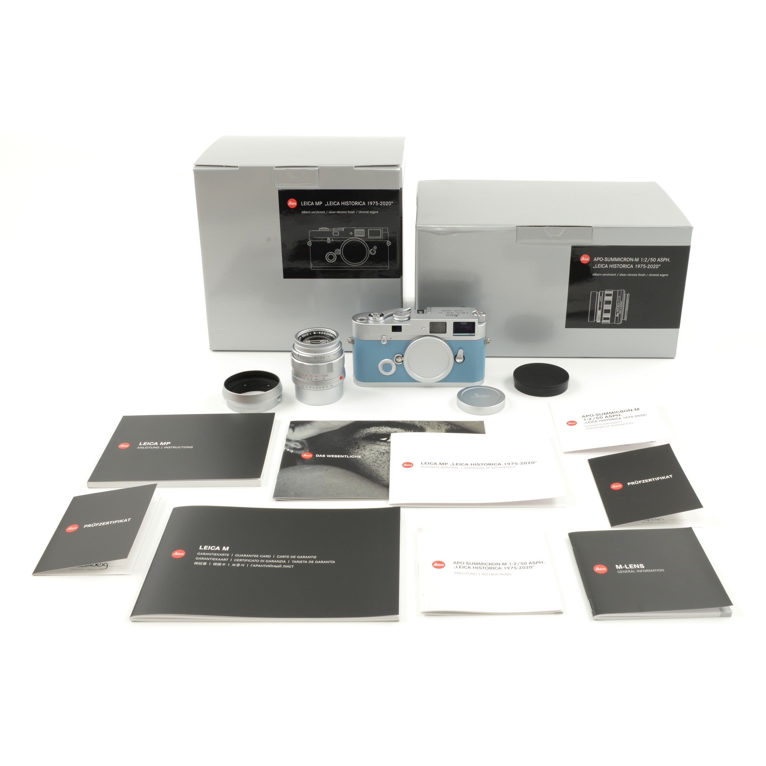 Leica MP Leica Historica 1975-2020 Set + Box