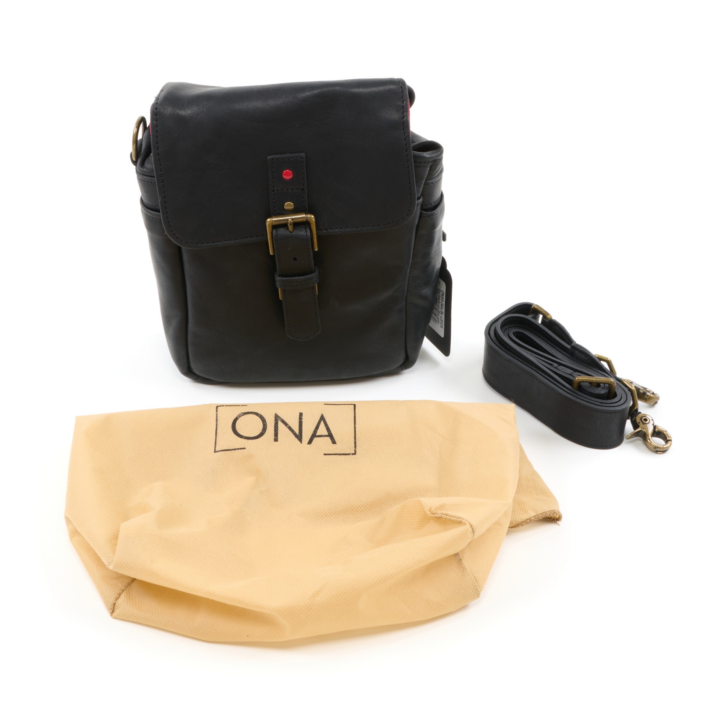 ONA Bag - The Bond Street - Black Leather For Leica