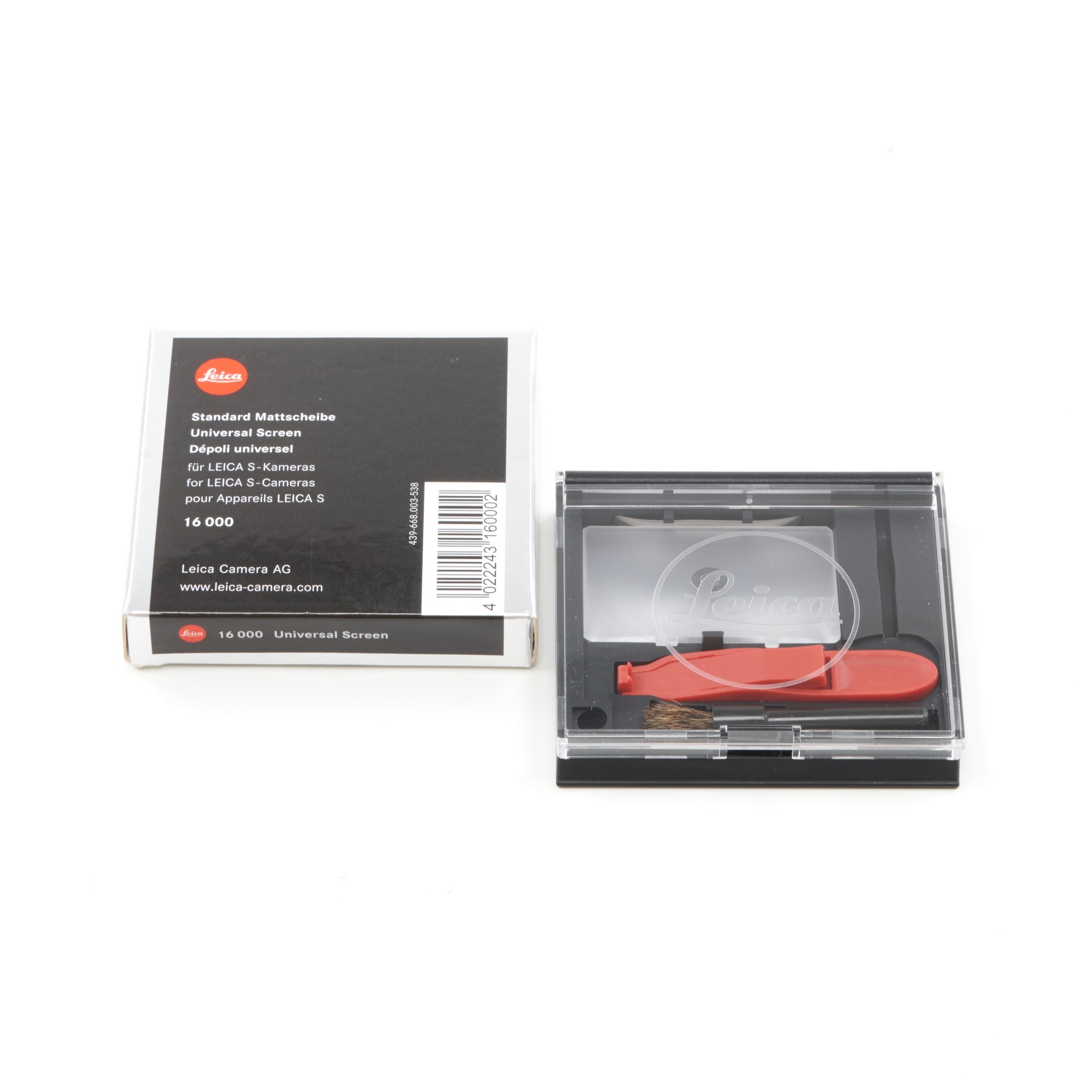 Leica Universal Focusing Screen 16000 For Leica S + Box