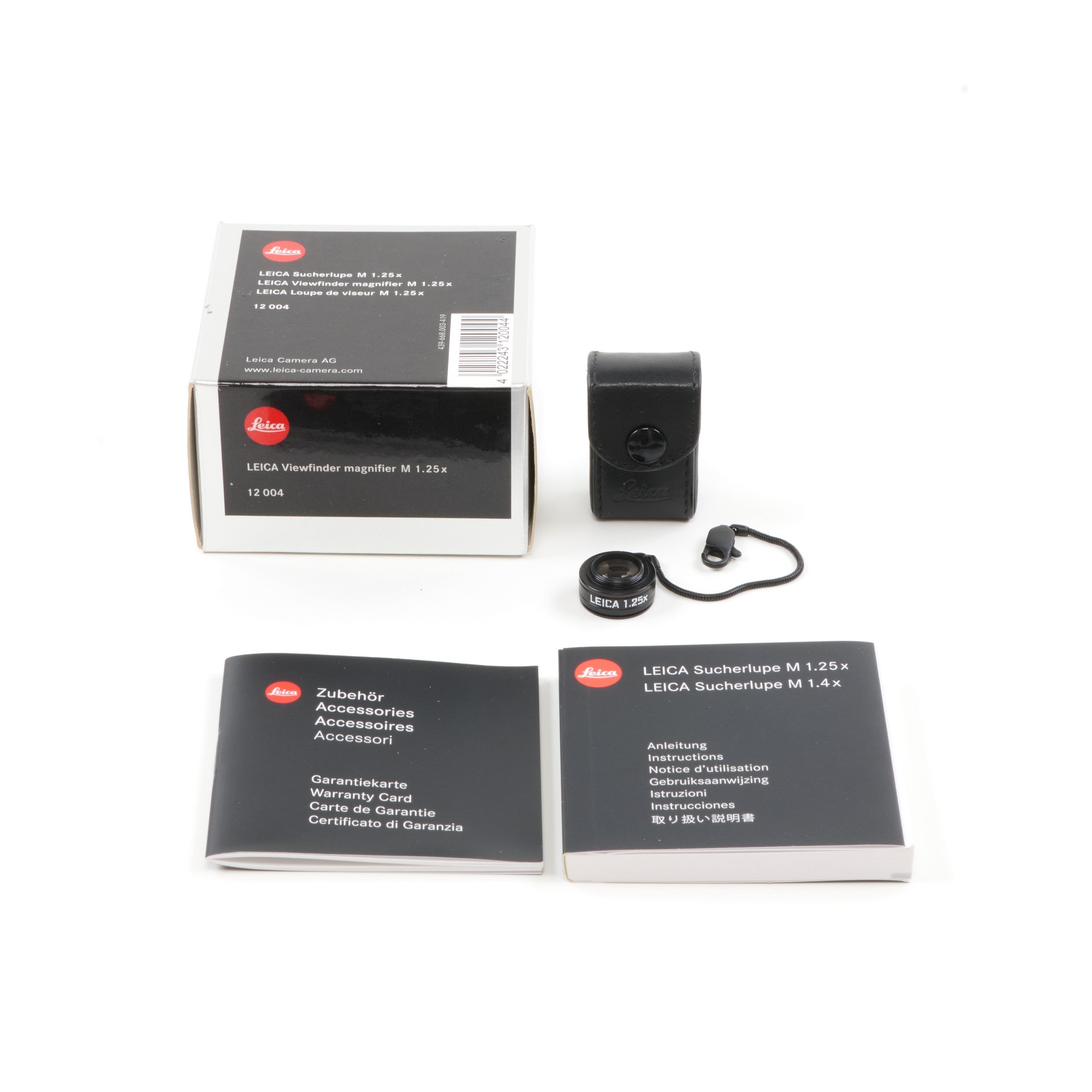 Leica 1.25X Viewfinder Magnifier + Box