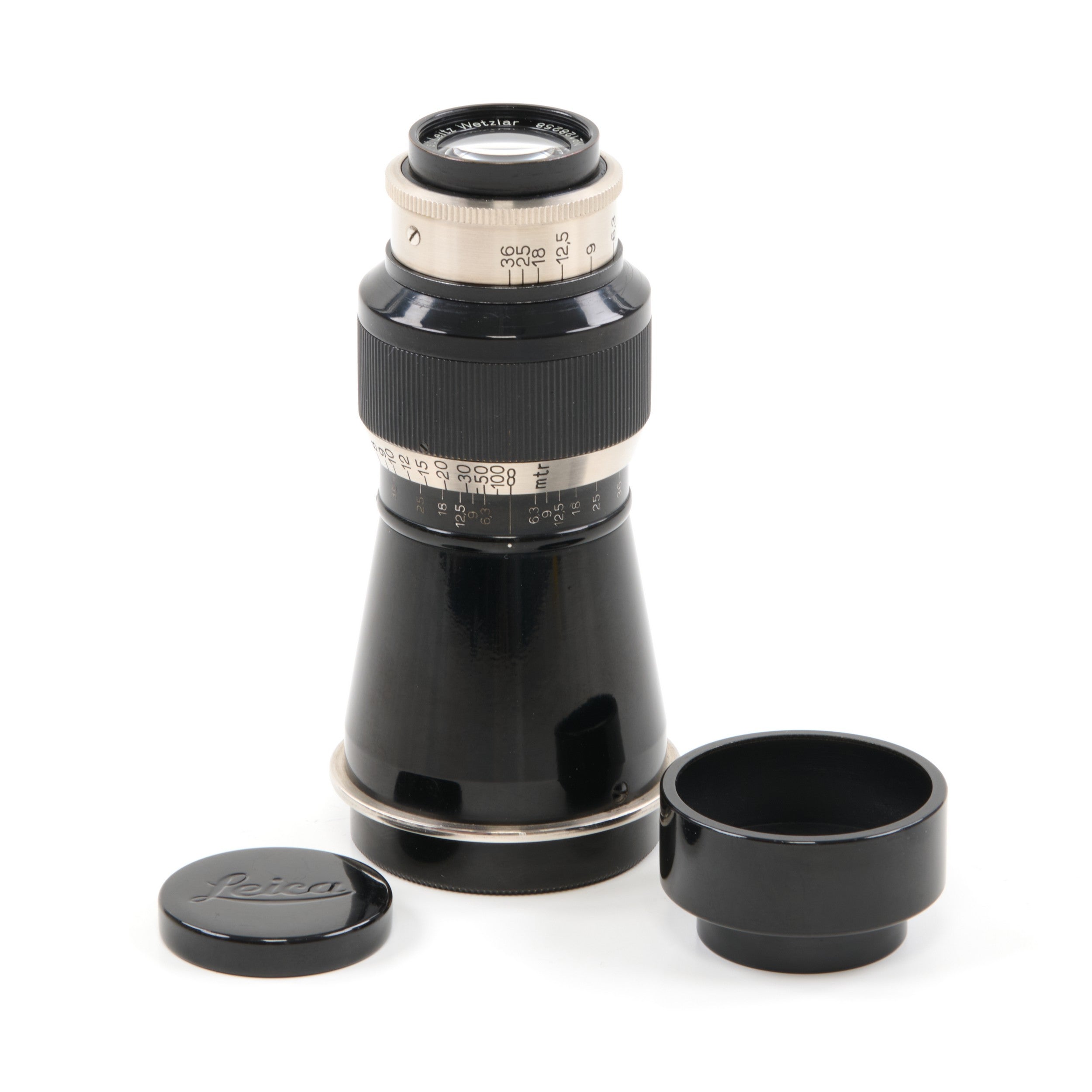 Leitz 105mm f6.3 Mountain Elmar + Box