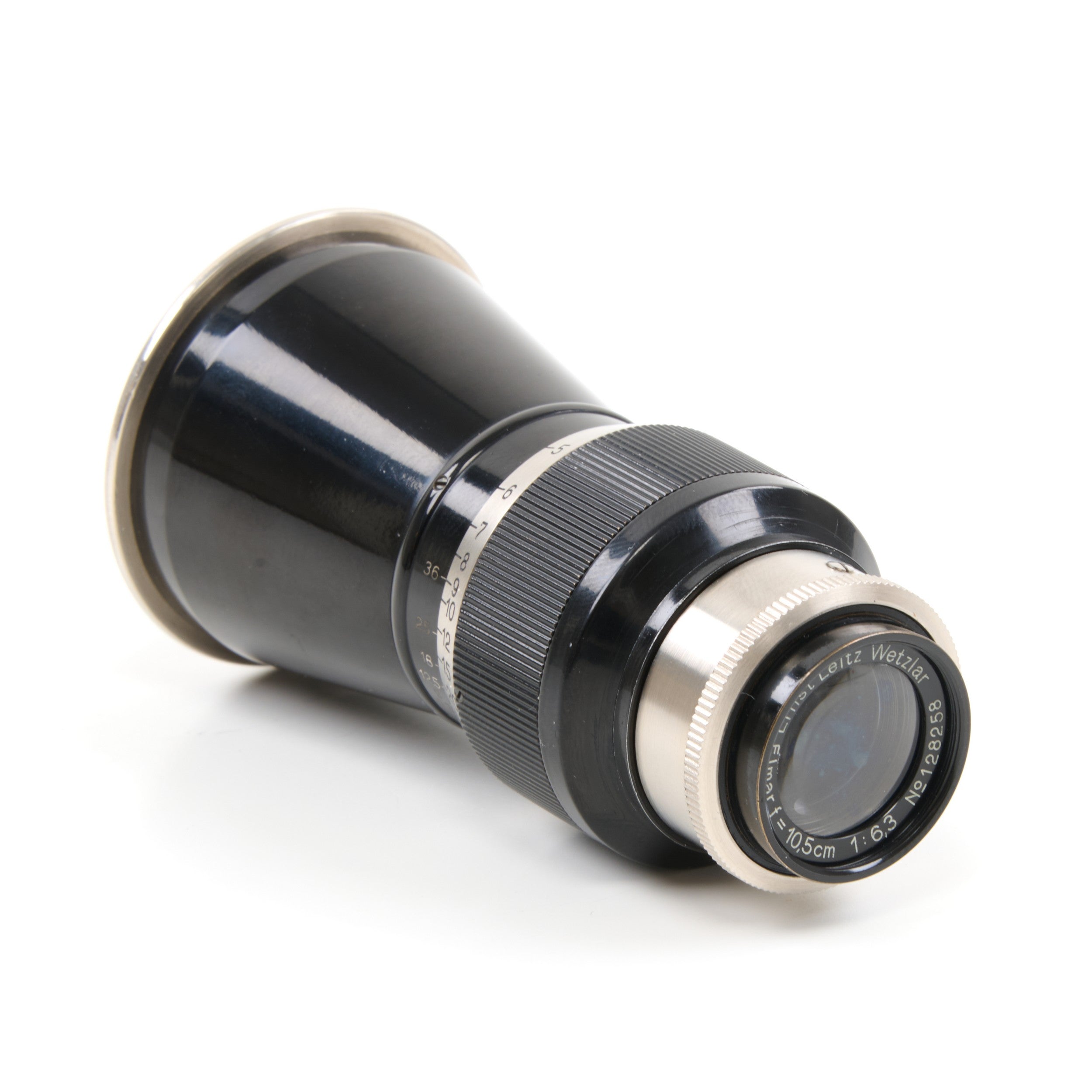 Leitz 105mm f6.3 Mountain Elmar + Box