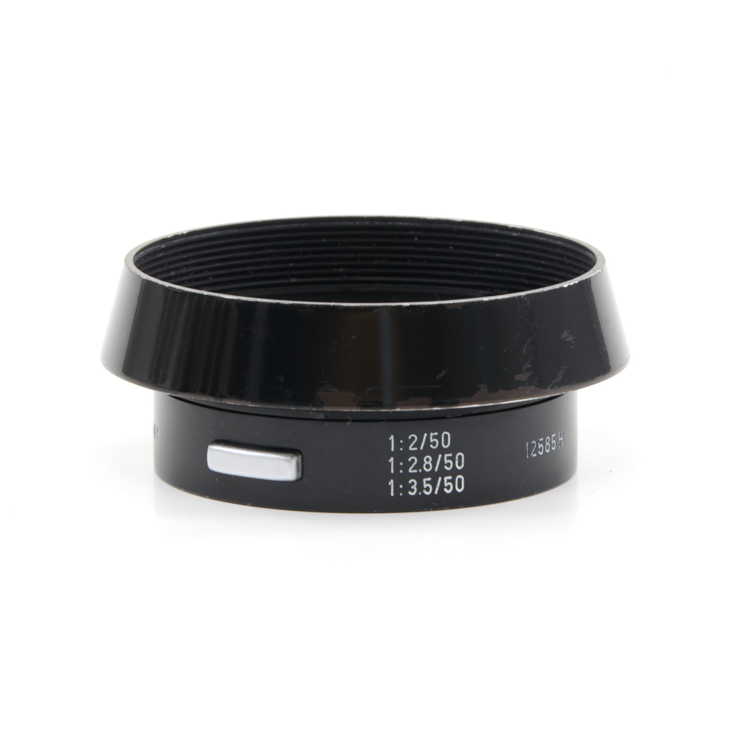 Leitz 12585 Black Paint Lens Hood + Box