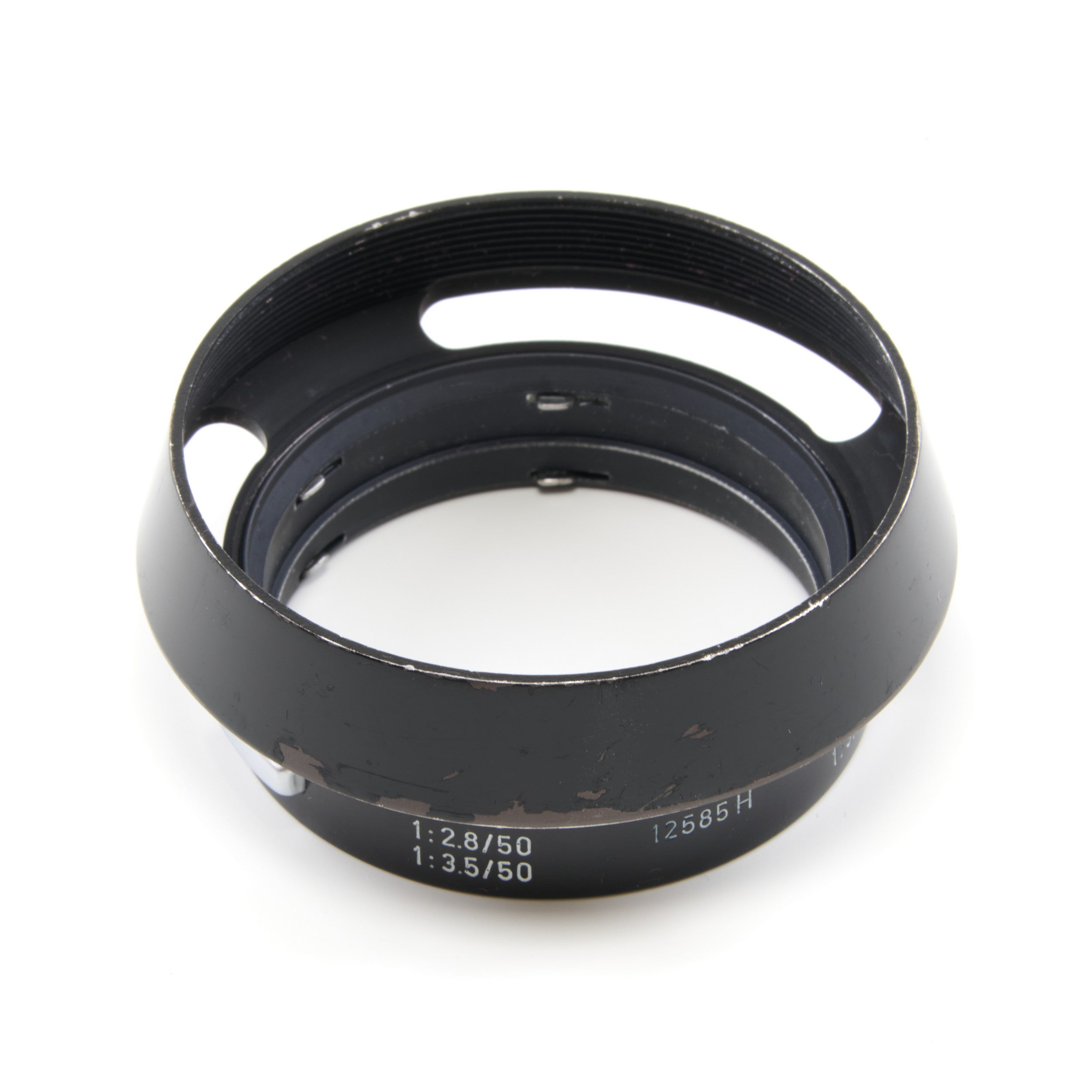 Leitz 12585 Black Paint Lens Hood + Box