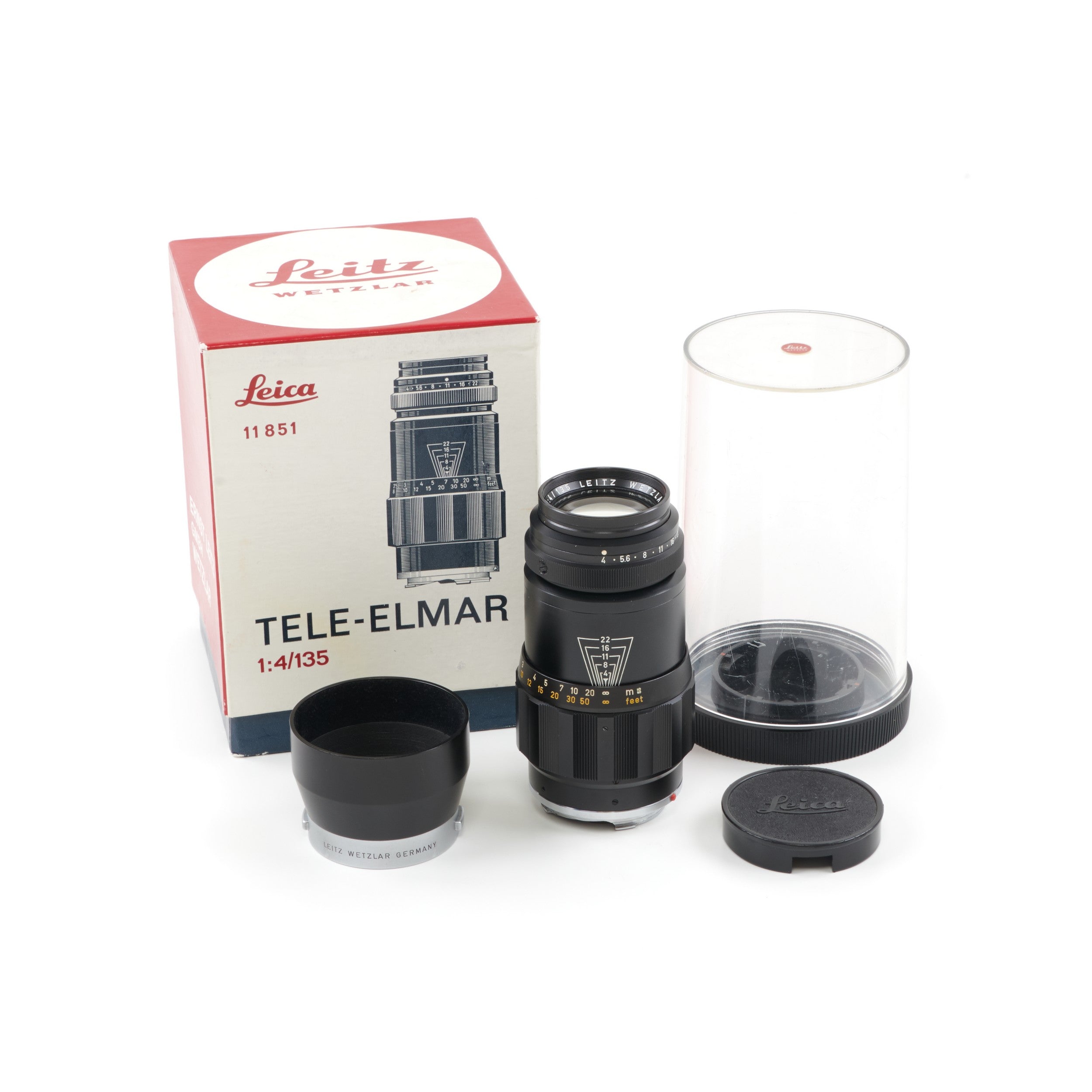 Leitz 135mm f4 Tele-Elmar + Box
