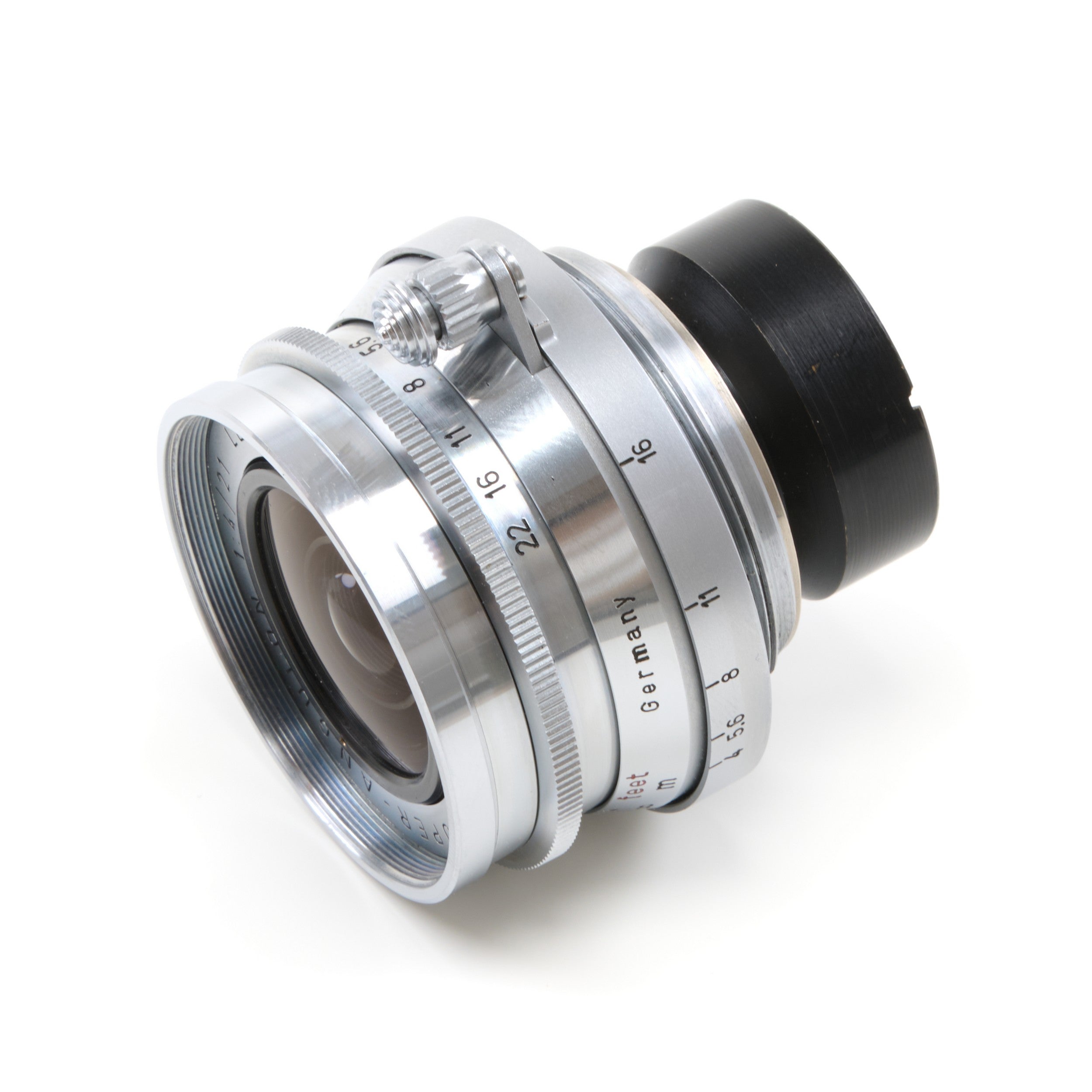 Leitz 21mm f4 Super-Angulon M39 Set + IWKOO Hood
