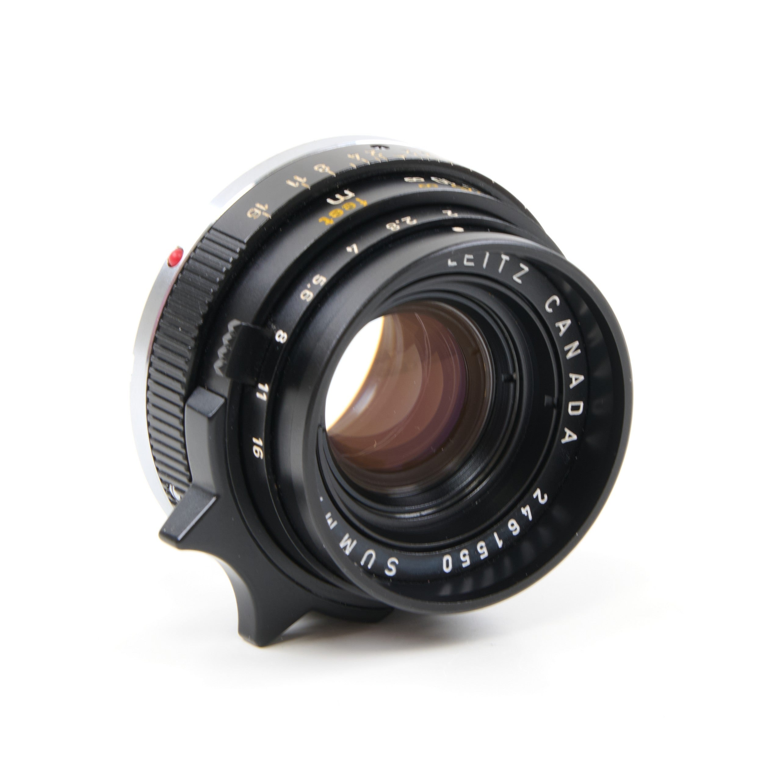 Leitz 35mm f2 Summicron 3rd Version Without Filter Threads