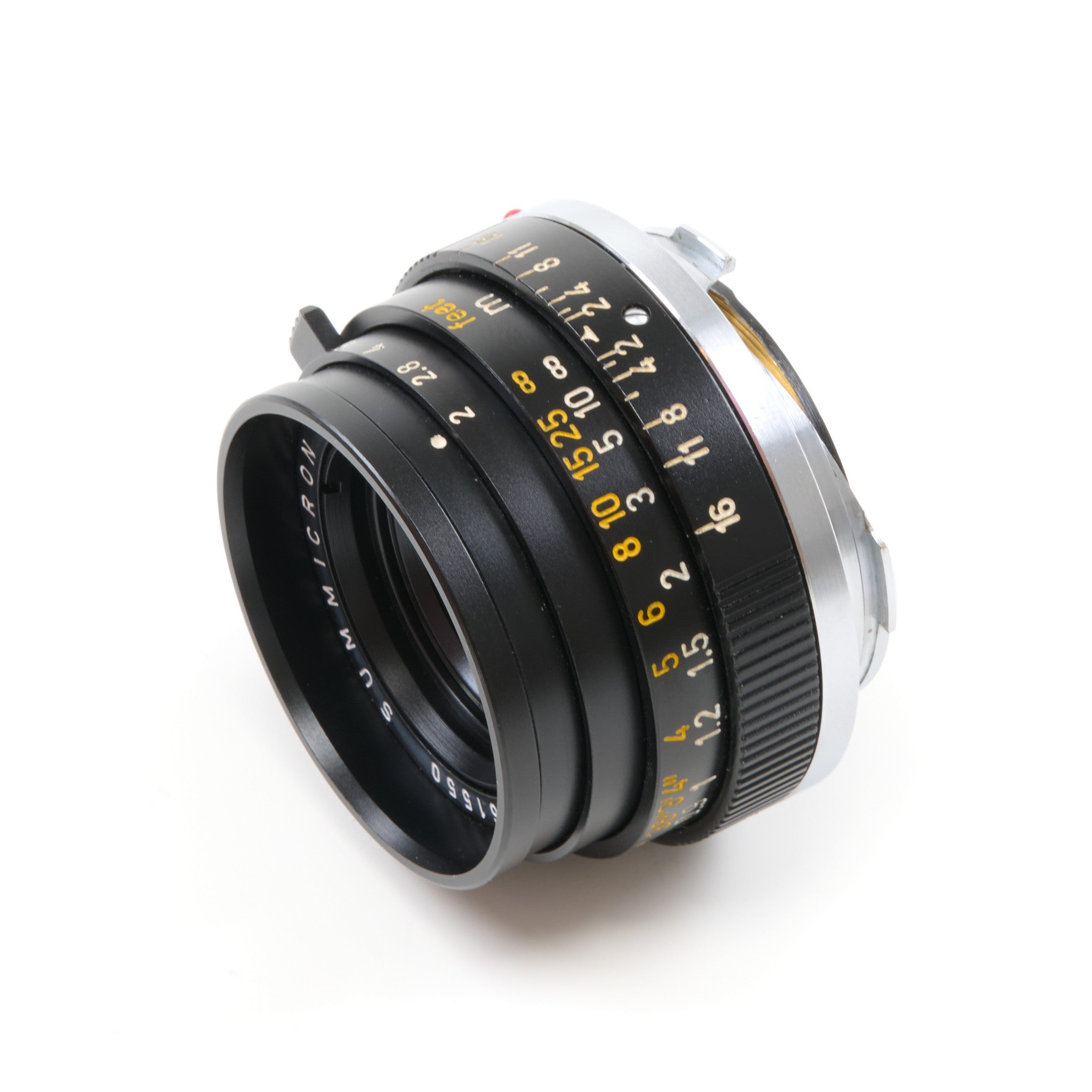 Leitz 35mm f2 Summicron 3rd Version Without Filter Threads