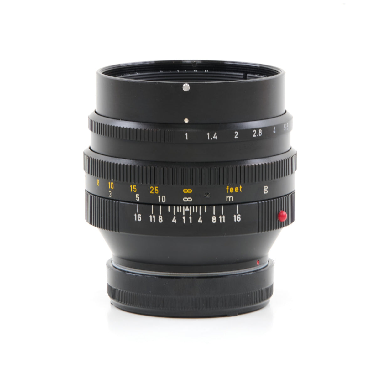 Leitz 50mm f1 Noctilux E58 + 12519 Hood First Batch