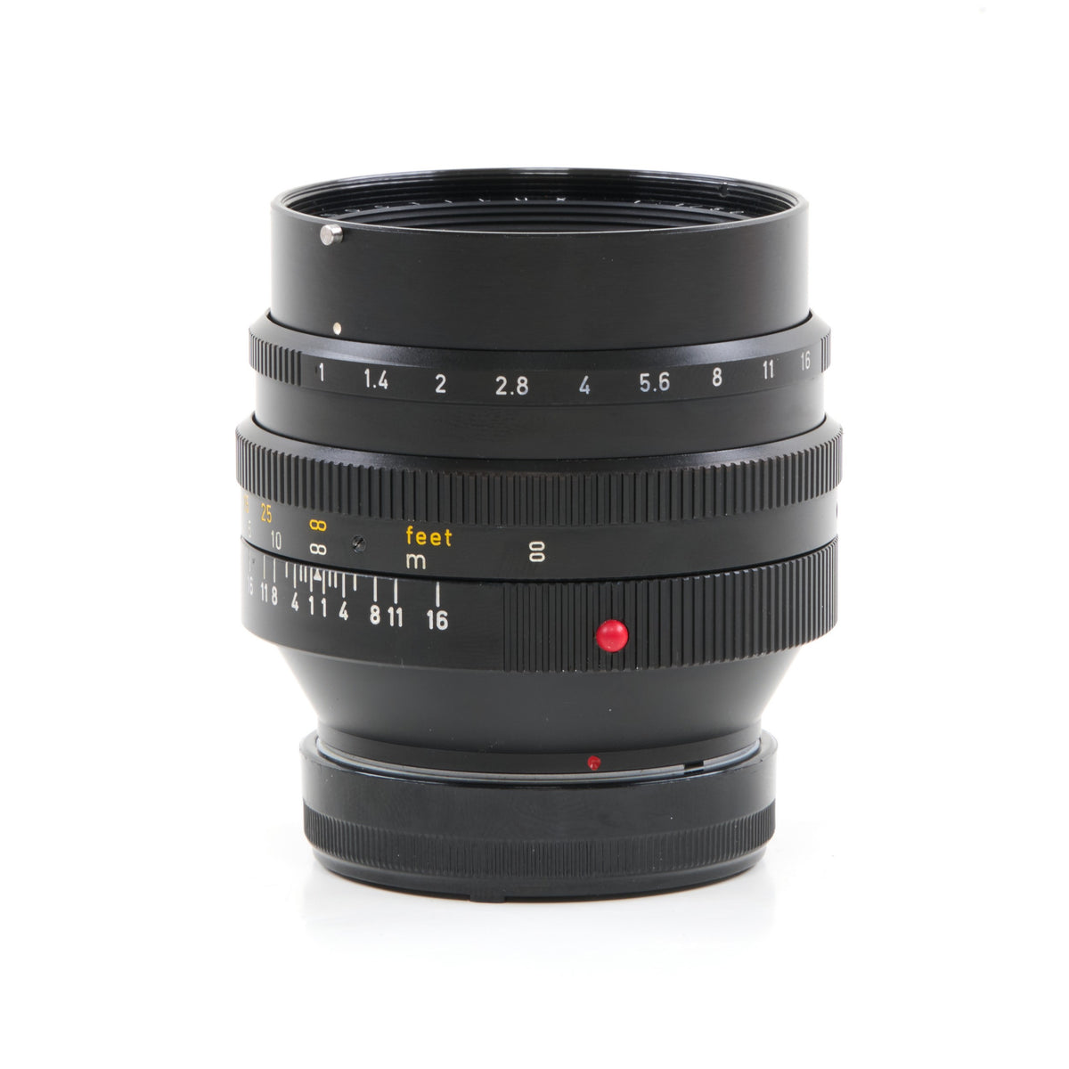 Leitz 50mm f1 Noctilux E58 + 12519 Hood First Batch