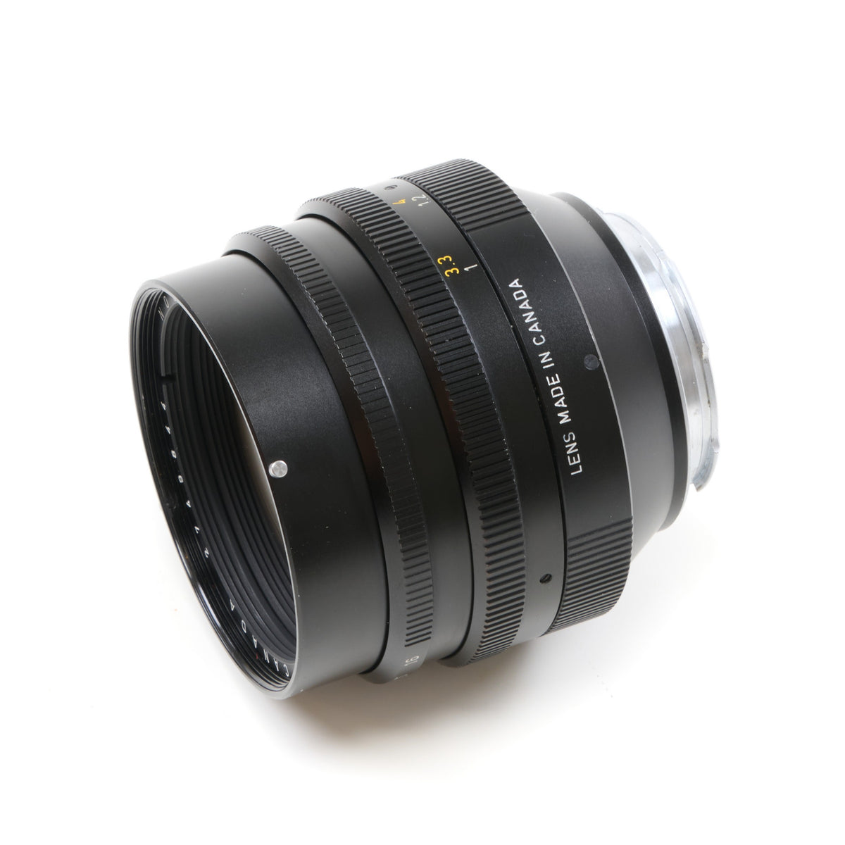 Leitz 50mm f1 Noctilux E58 + 12519 Hood First Batch