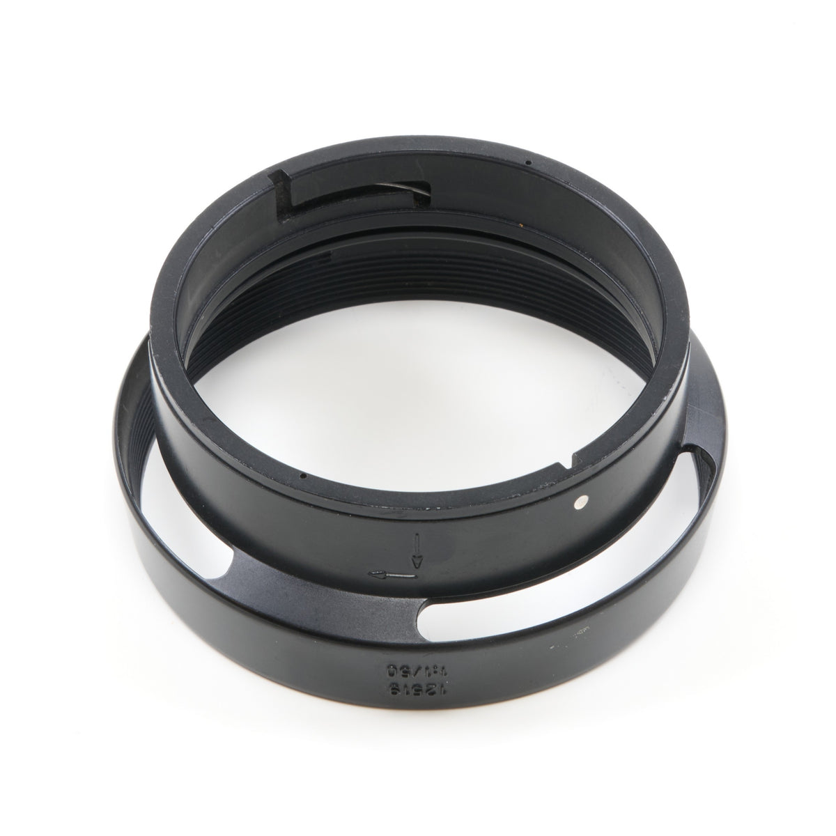 Leitz 50mm f1 Noctilux E58 + 12519 Hood First Batch