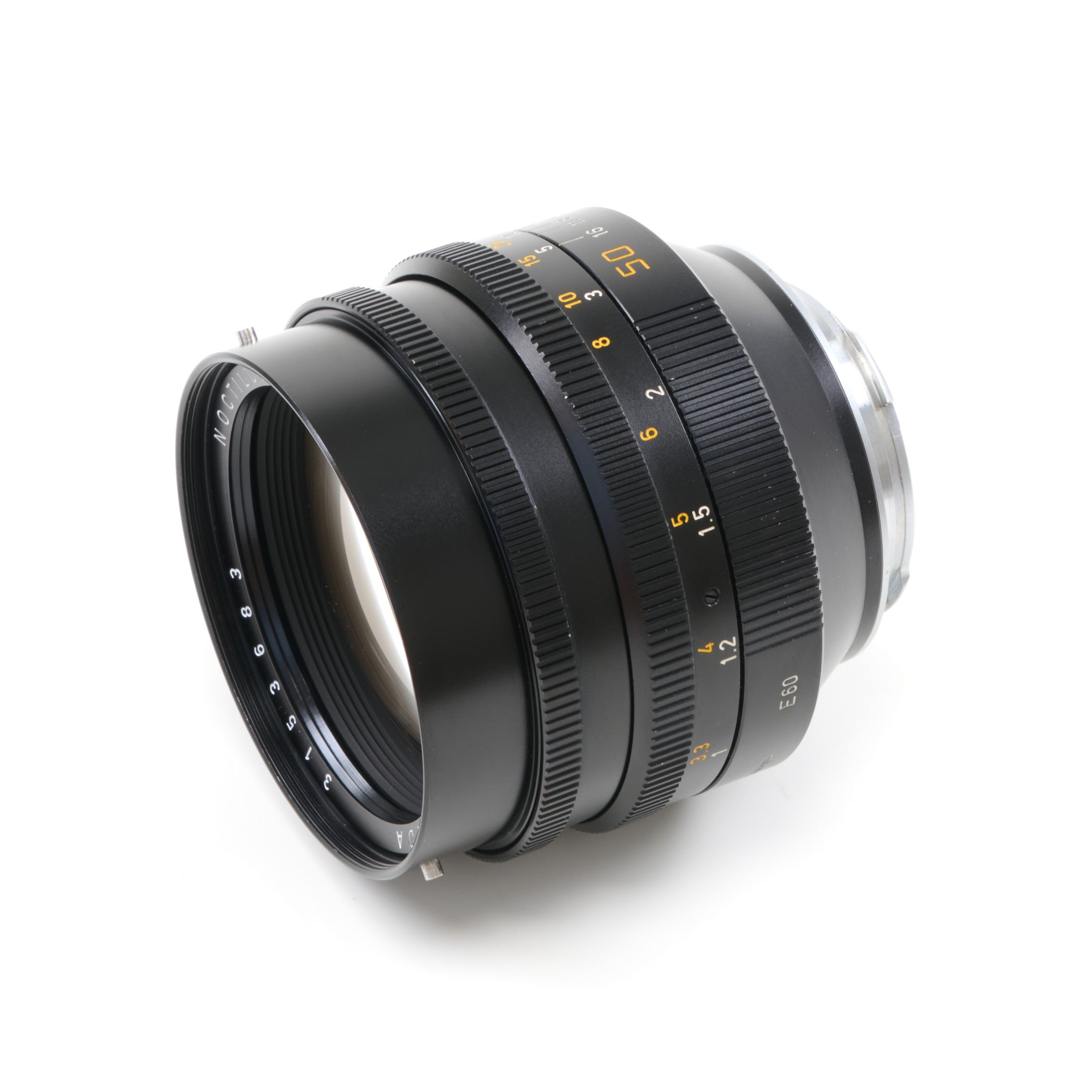 Leitz 50mm f1 Noctilux-M E60 + 12539 Hood