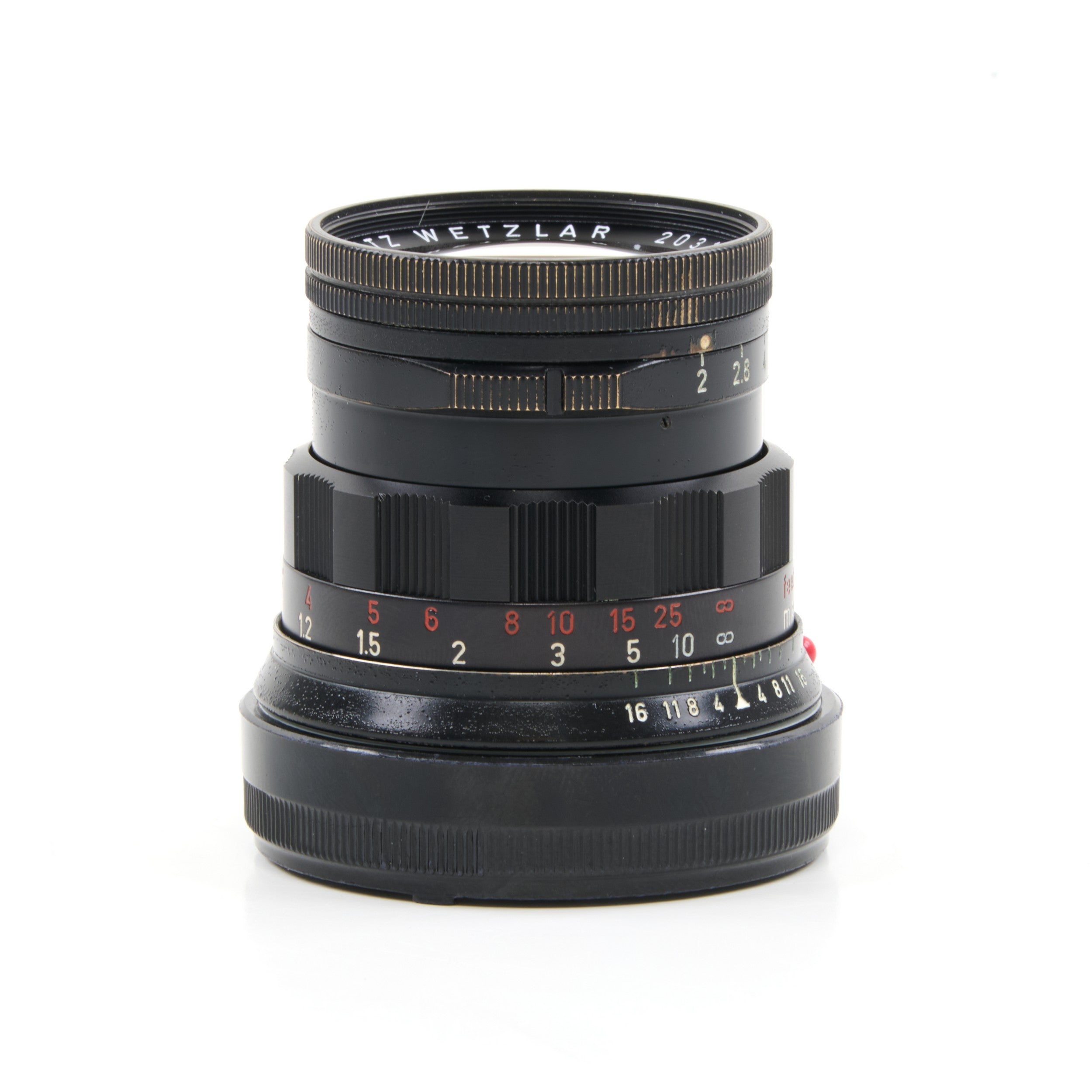 Leitz 50mm f2 Summicron Black Paint
