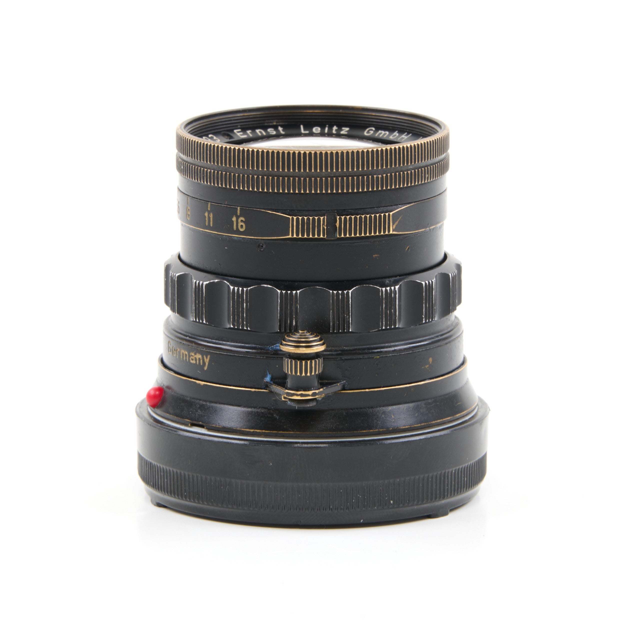 Leitz 50mm f2 Summicron Black Paint Brass Mount Rare