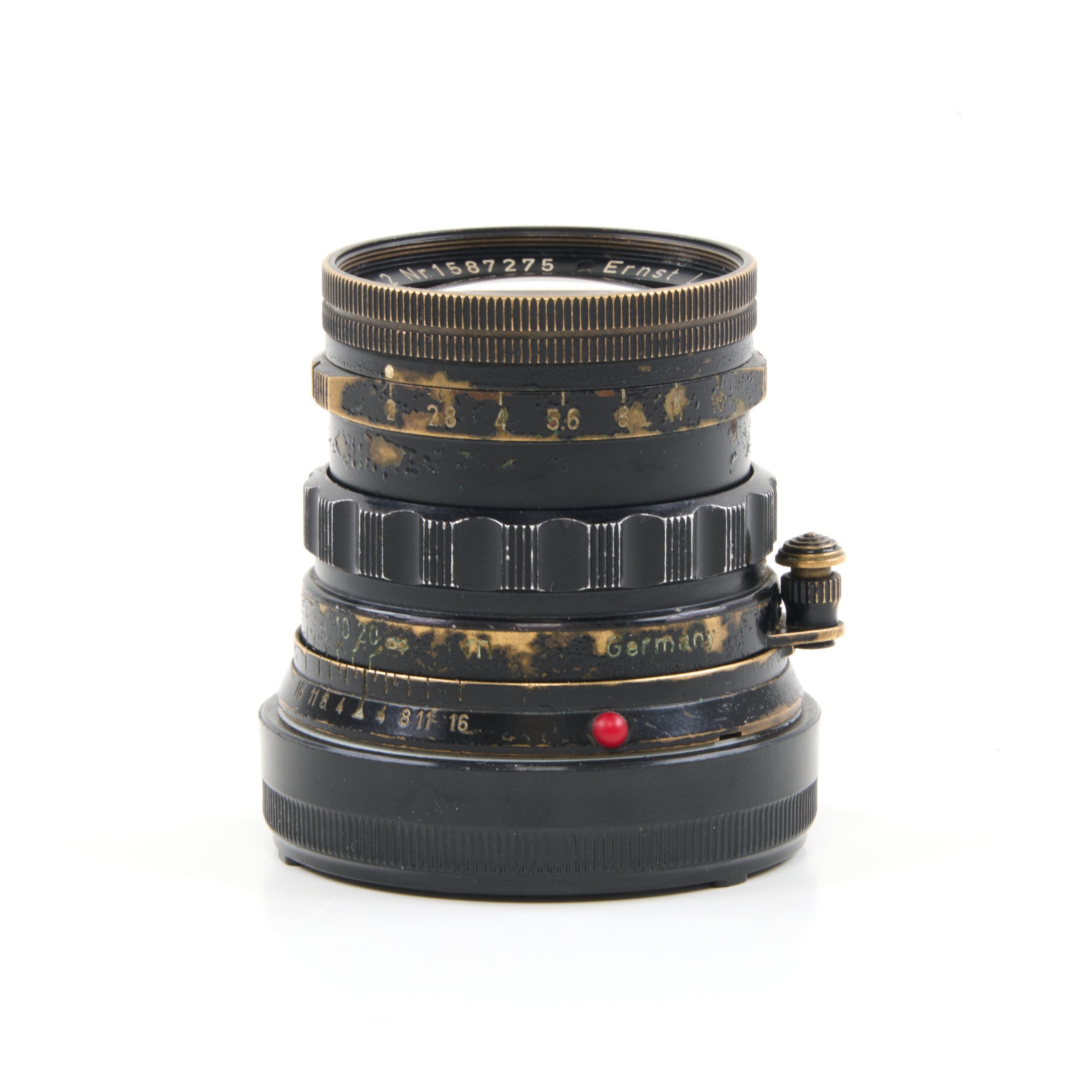 Leitz 50mm f2 Summicron Black Paint Brass Mount Rare