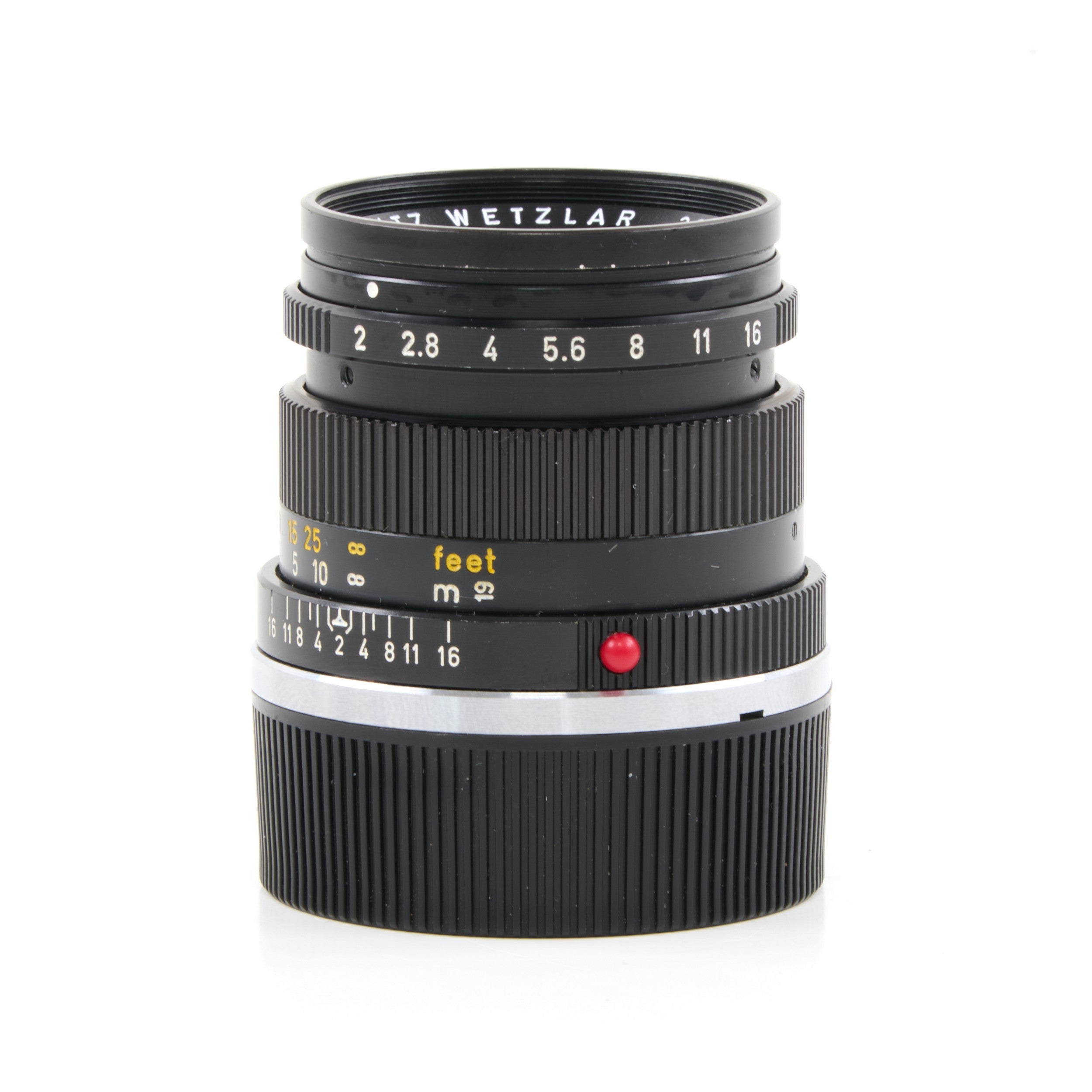 Leitz 50mm f2 Summicron 3rd Version Serial Number Ending 000