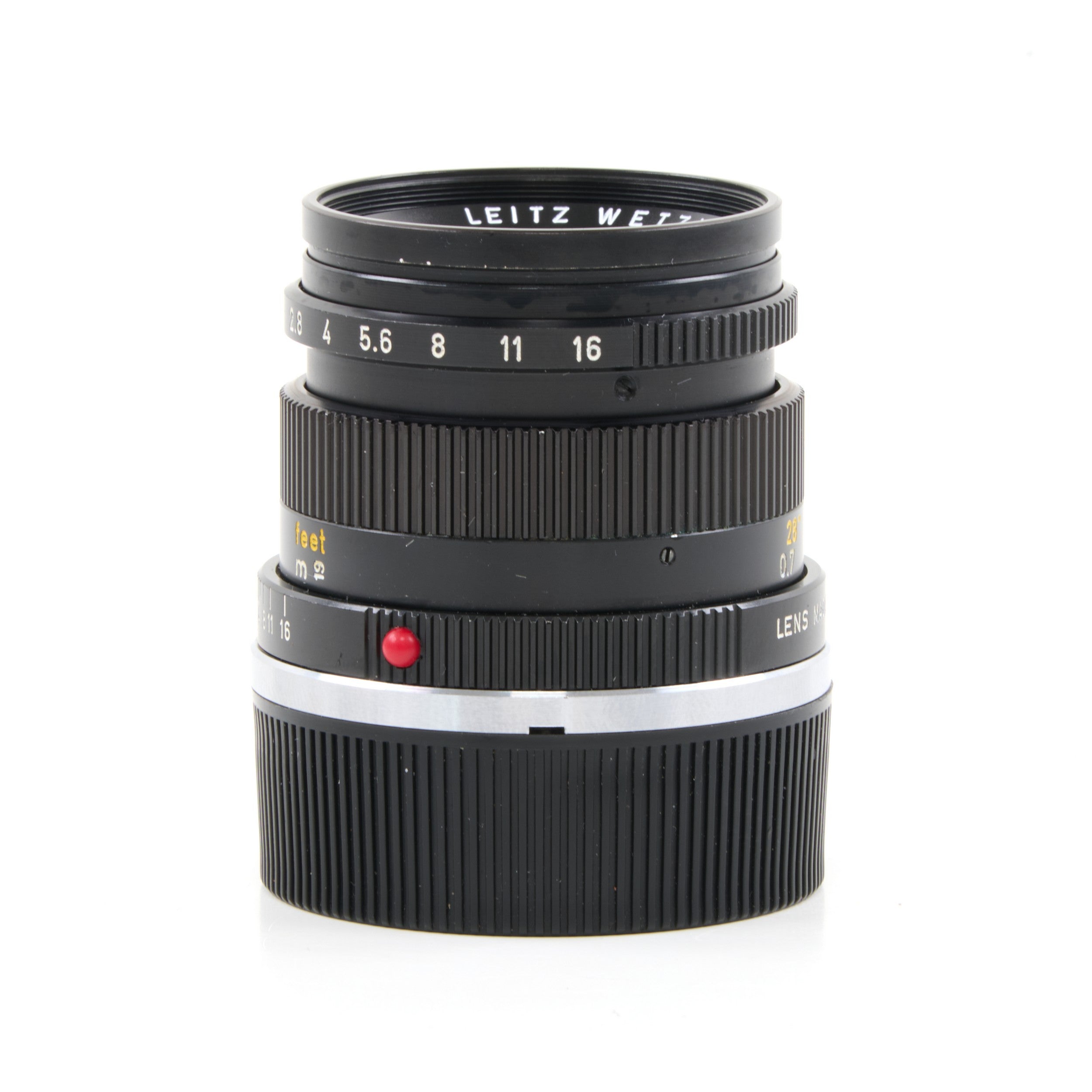 Leitz 50mm f2 Summicron 3rd Version Serial Number Ending 000