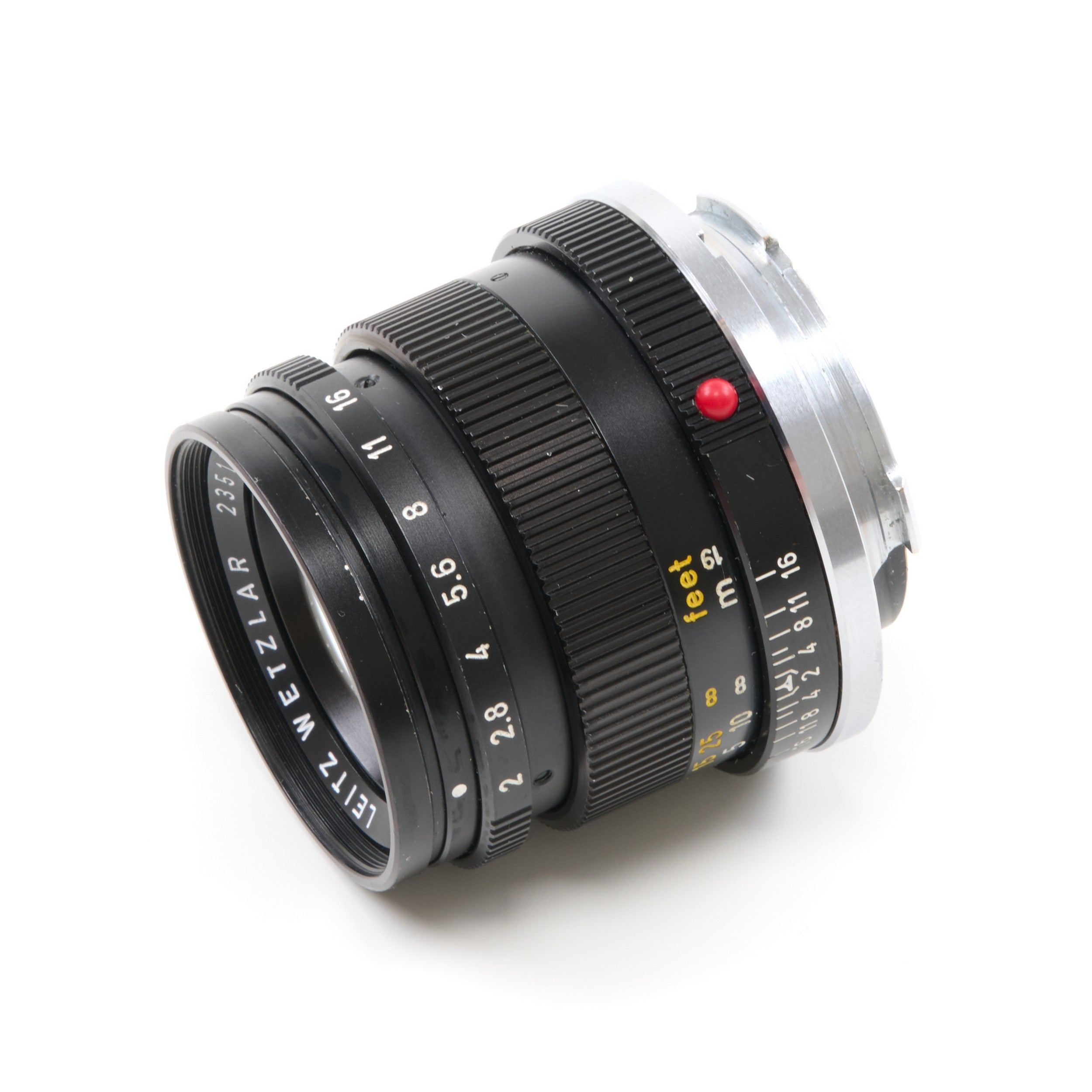 Leitz 50mm f2 Summicron 3rd Version Serial Number Ending 000