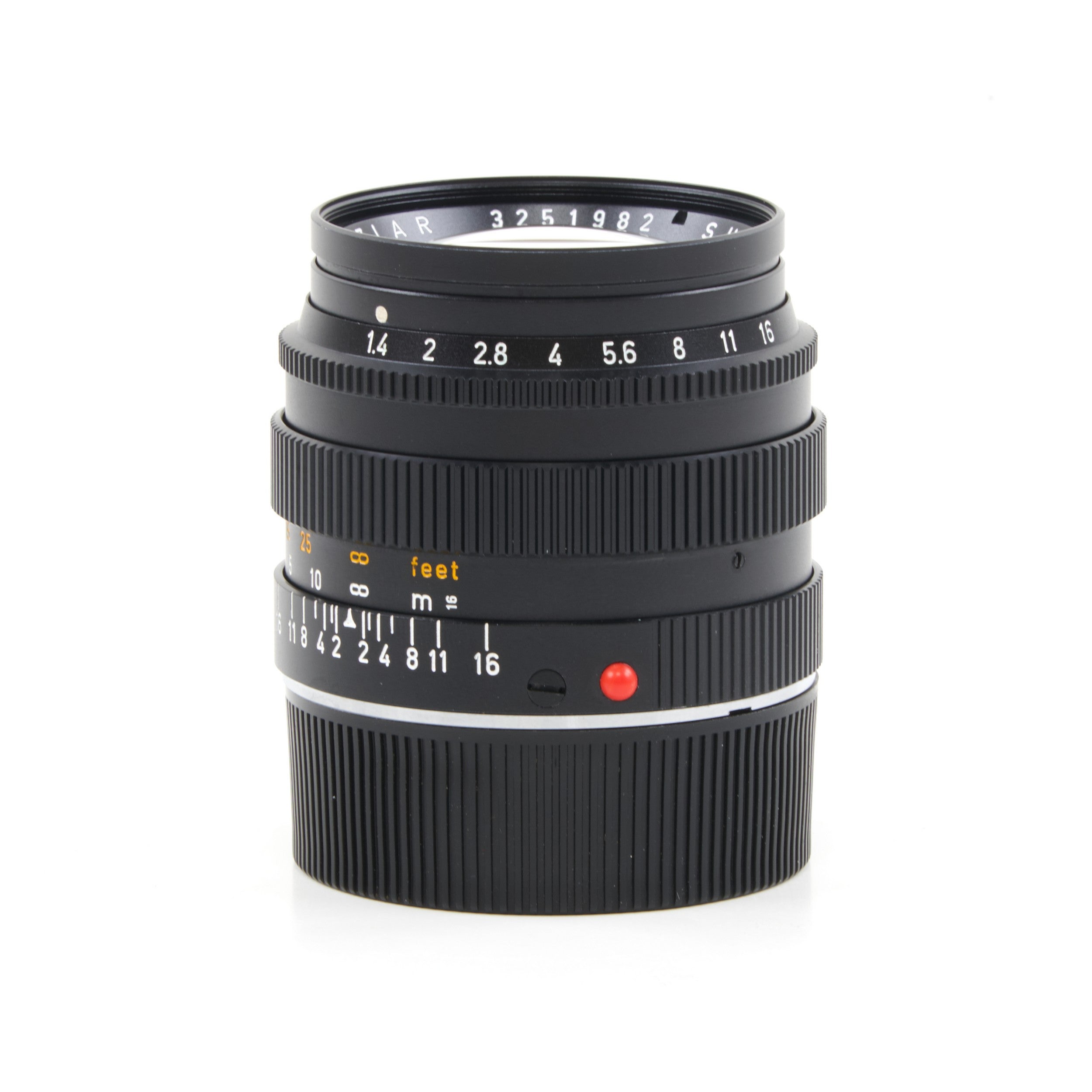 Leitz 50mm f1.4 Summilux Black + Box