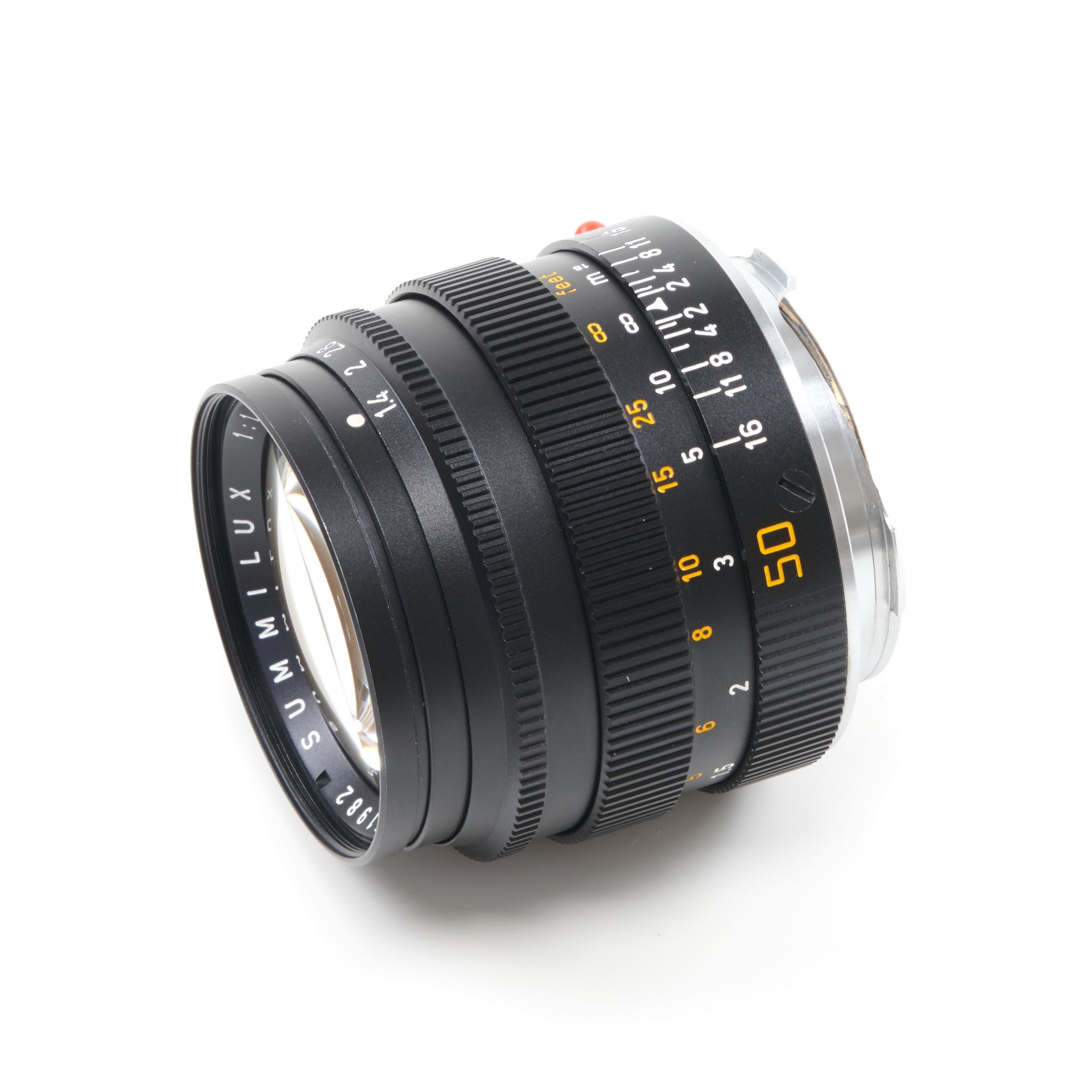 Leitz 50mm f1.4 Summilux Black + Box