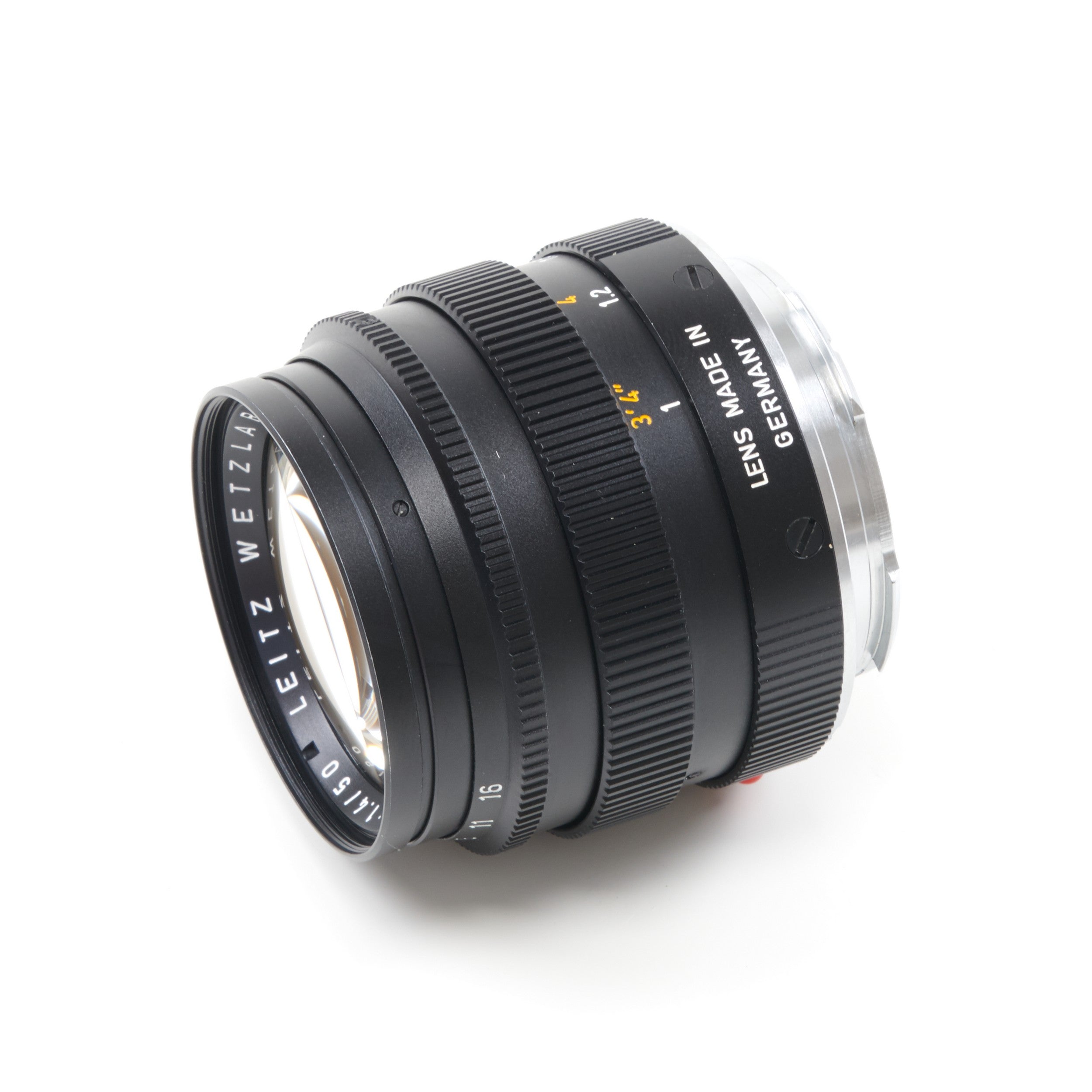 Leitz 50mm f1.4 Summilux Black + Box