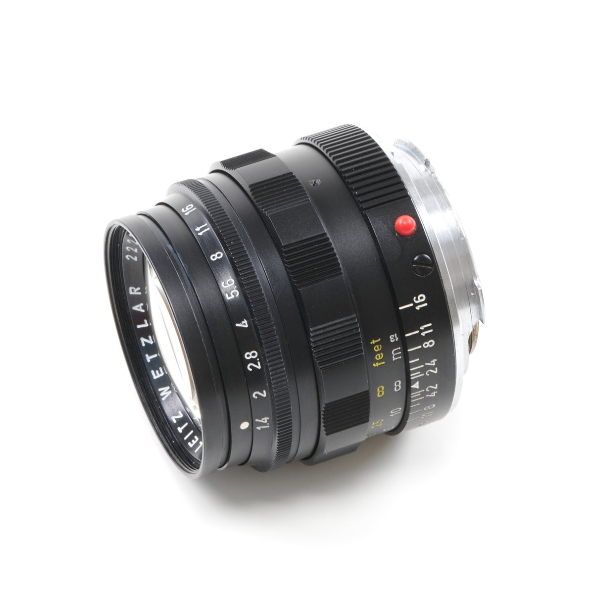 Leitz 50mm f1.4 Summilux Black Transitional Version