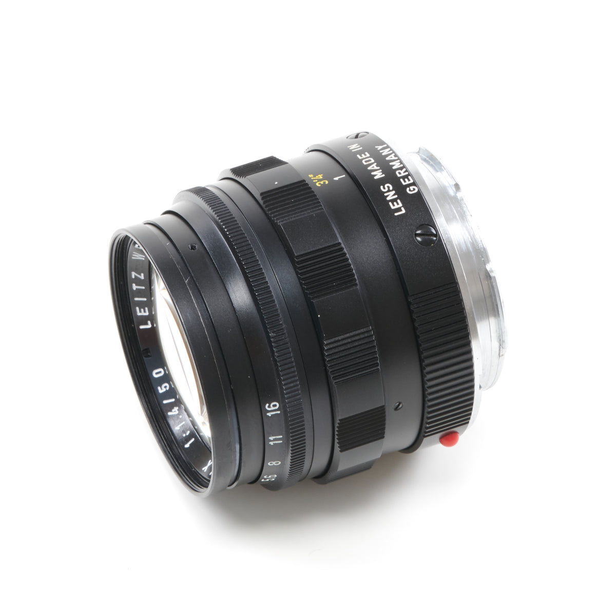 Leitz 50mm f1.4 Summilux Black Transitional Version