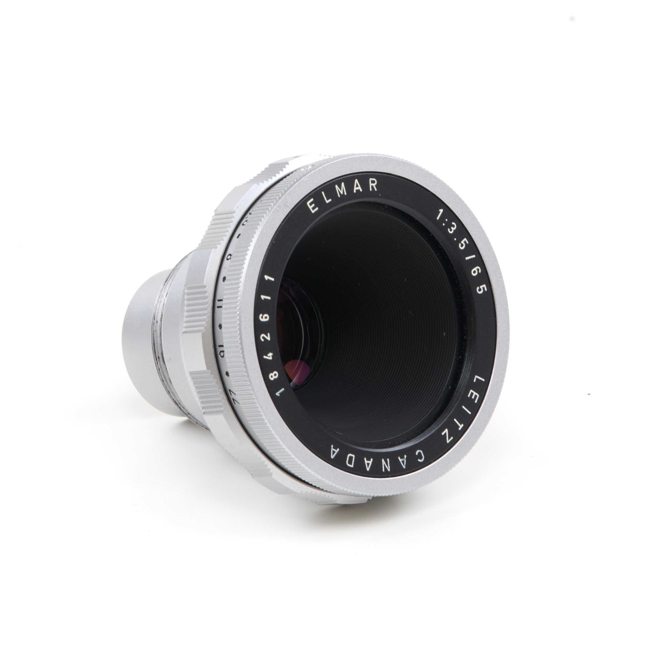 Leitz 65mm f3.5 Elmar Chrome + Box