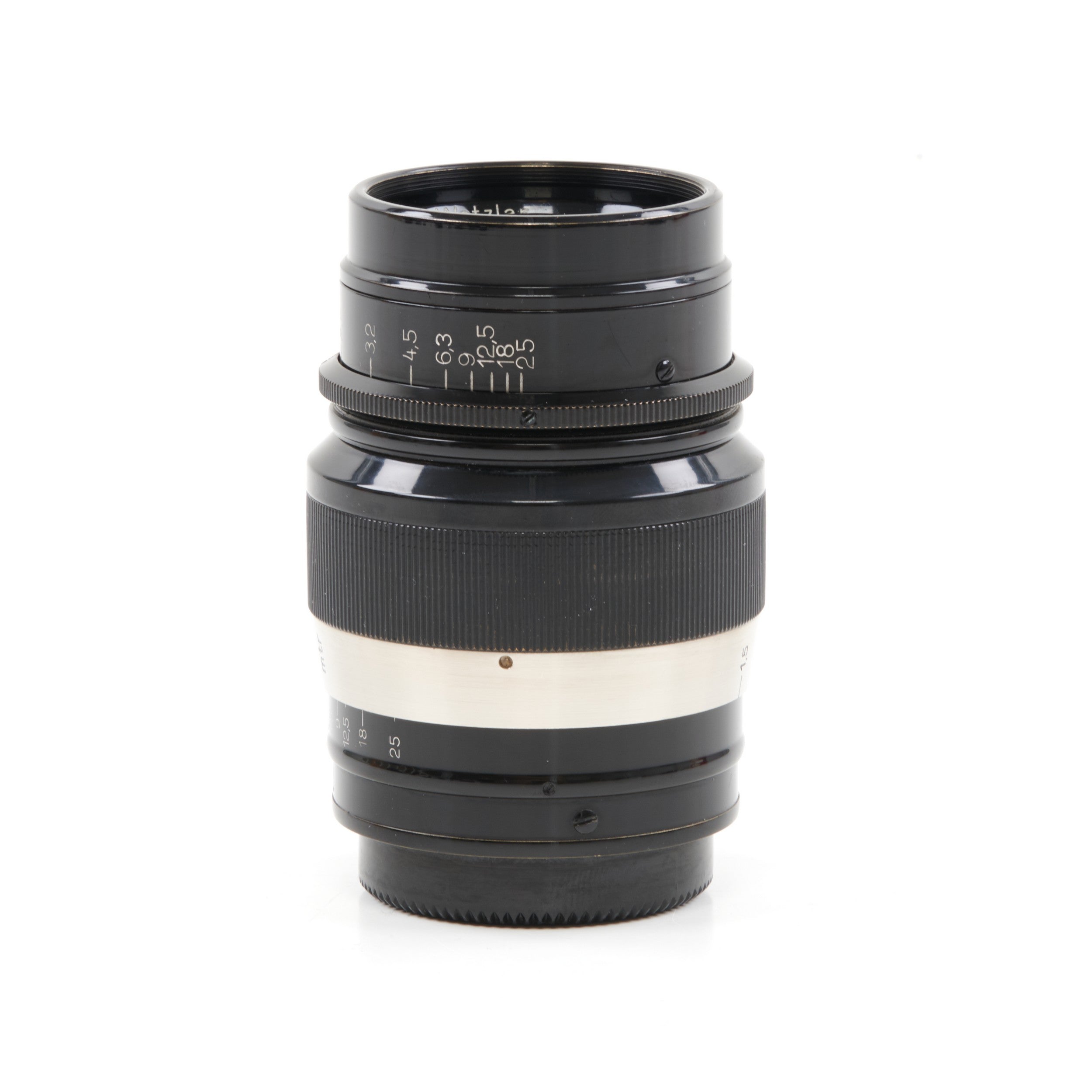 Leitz 73mm f1.9 Hektor Black Nickel M39 Set