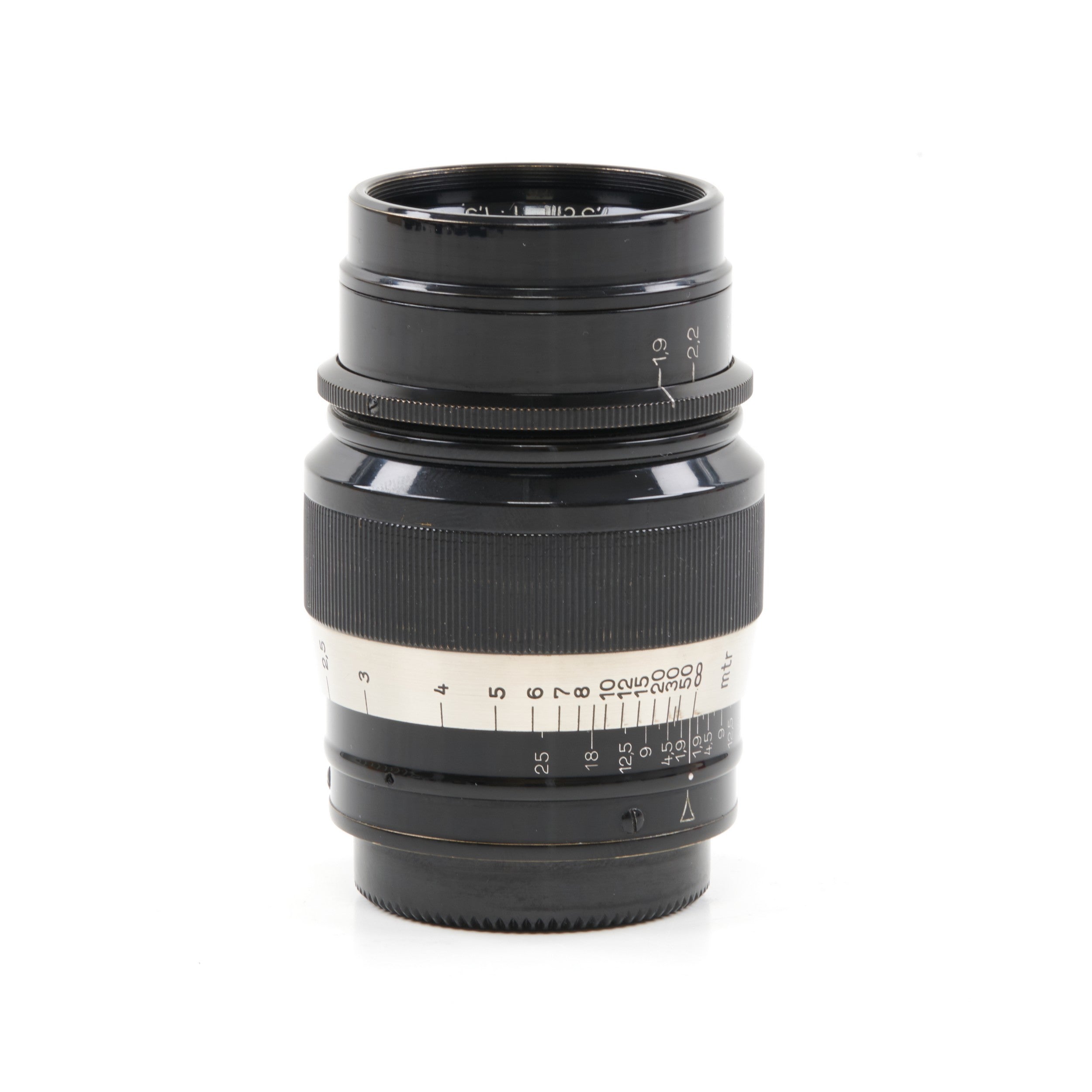 Leitz 73mm f1.9 Hektor Black Nickel M39 Set