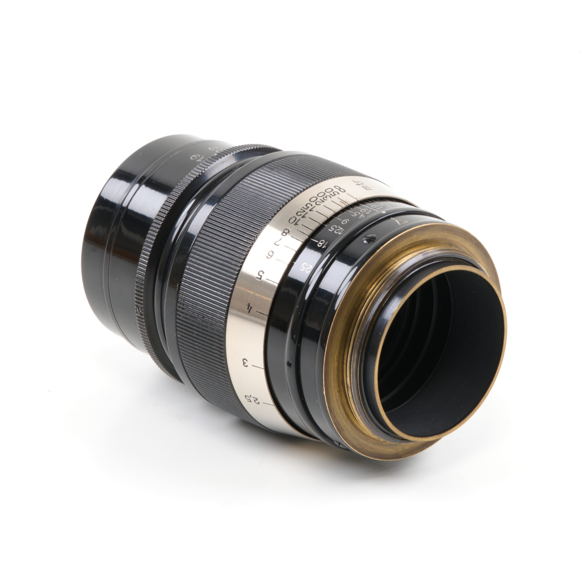 Leitz 73mm f1.9 Hektor Black Nickel M39 Set