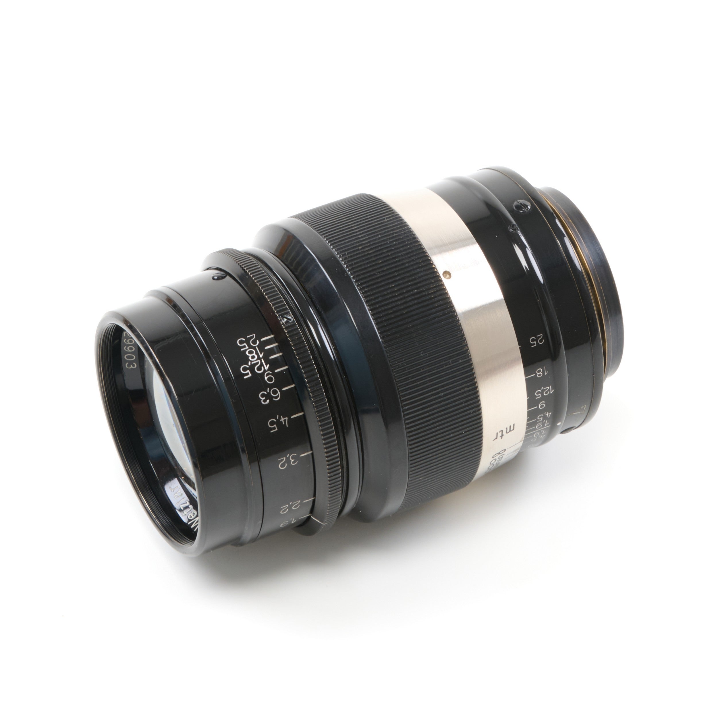 Leitz 73mm f1.9 Hektor Black Nickel M39 Set