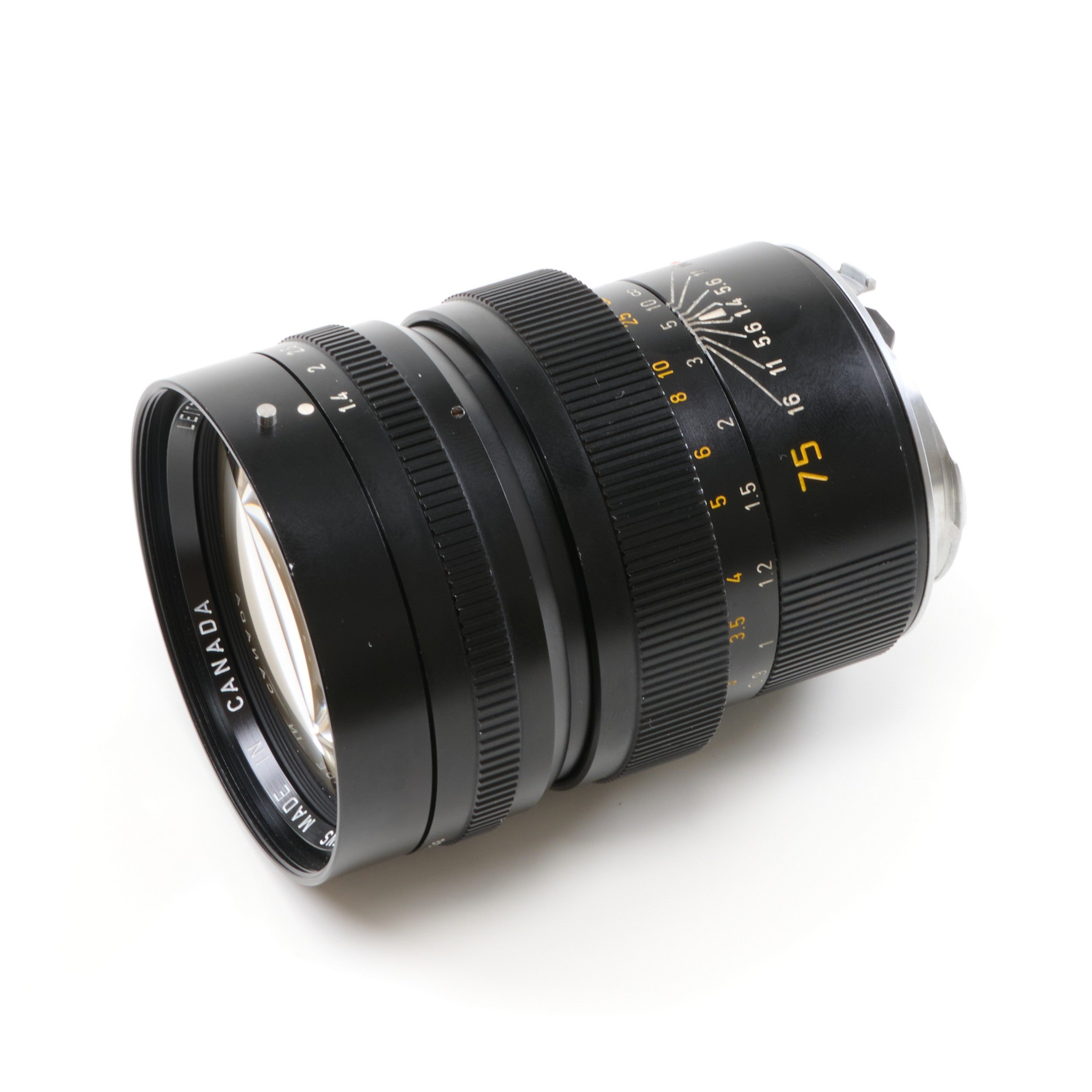 Leitz 75mm f1.4 Summilux-M 1st Version