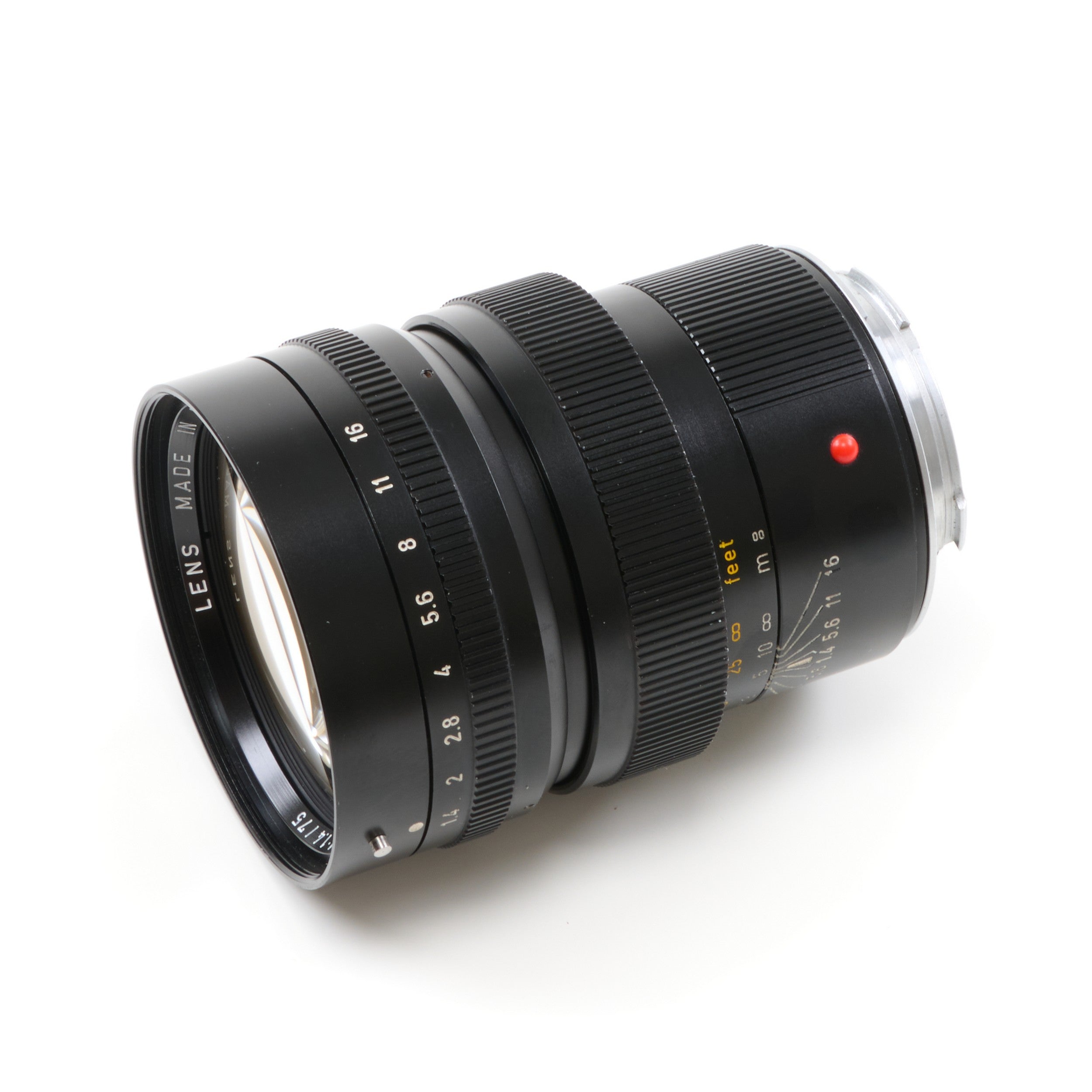 Leitz 75mm f1.4 Summilux-M 1st Version