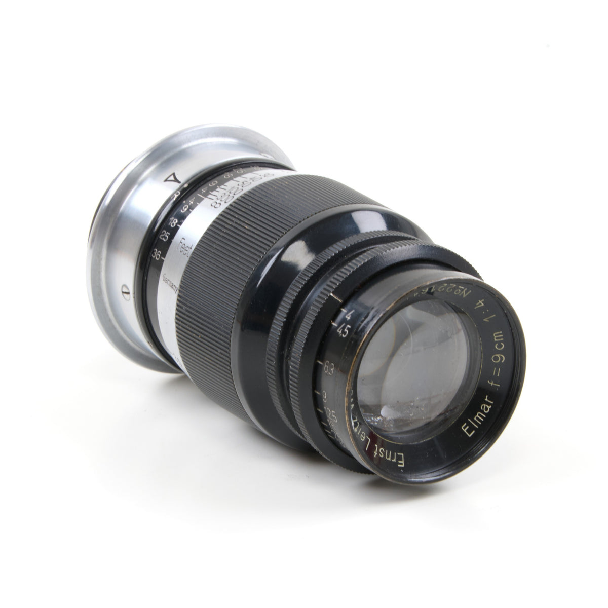 Leitz 90mm f4 Elmar + Box