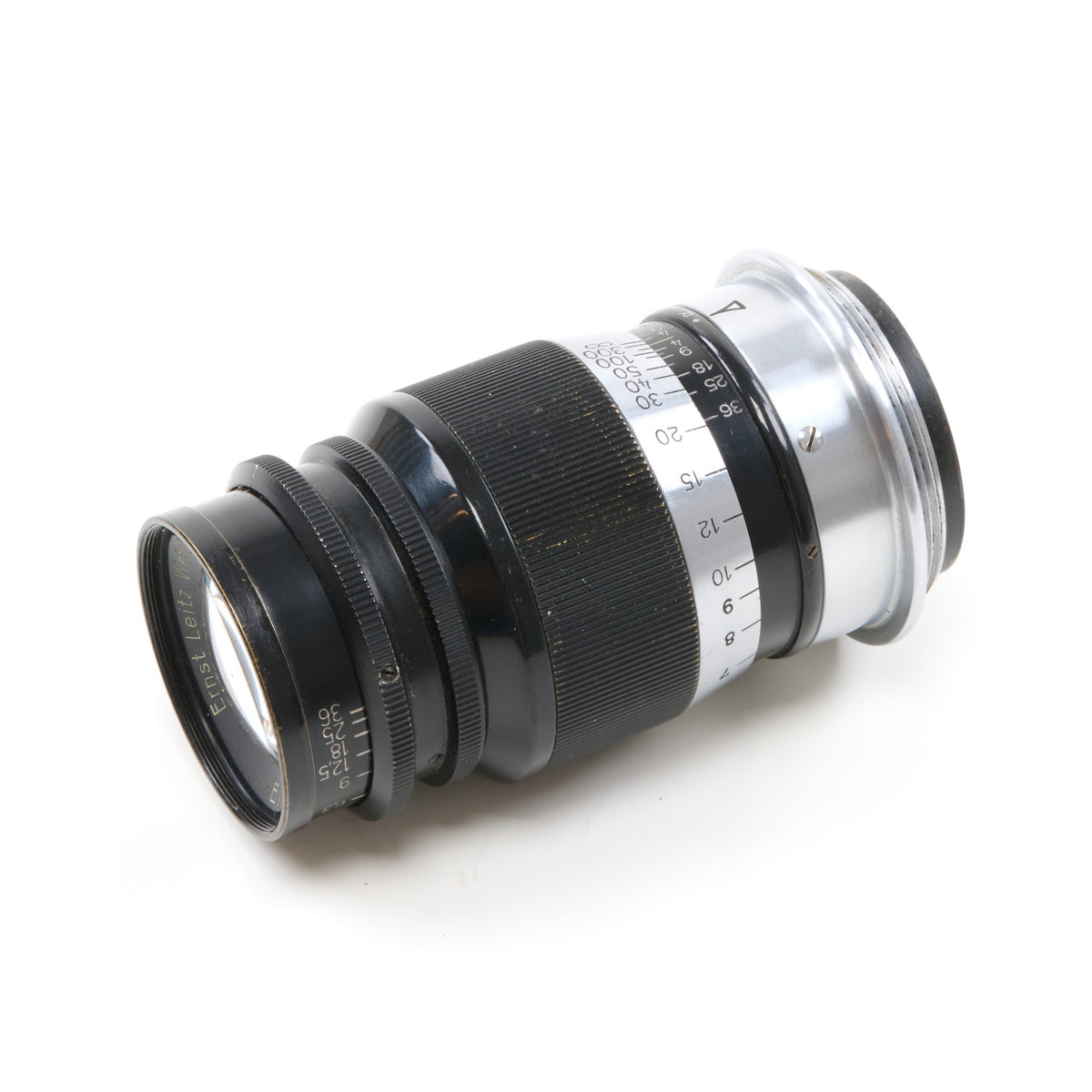 Leitz 90mm f4 Elmar + Box