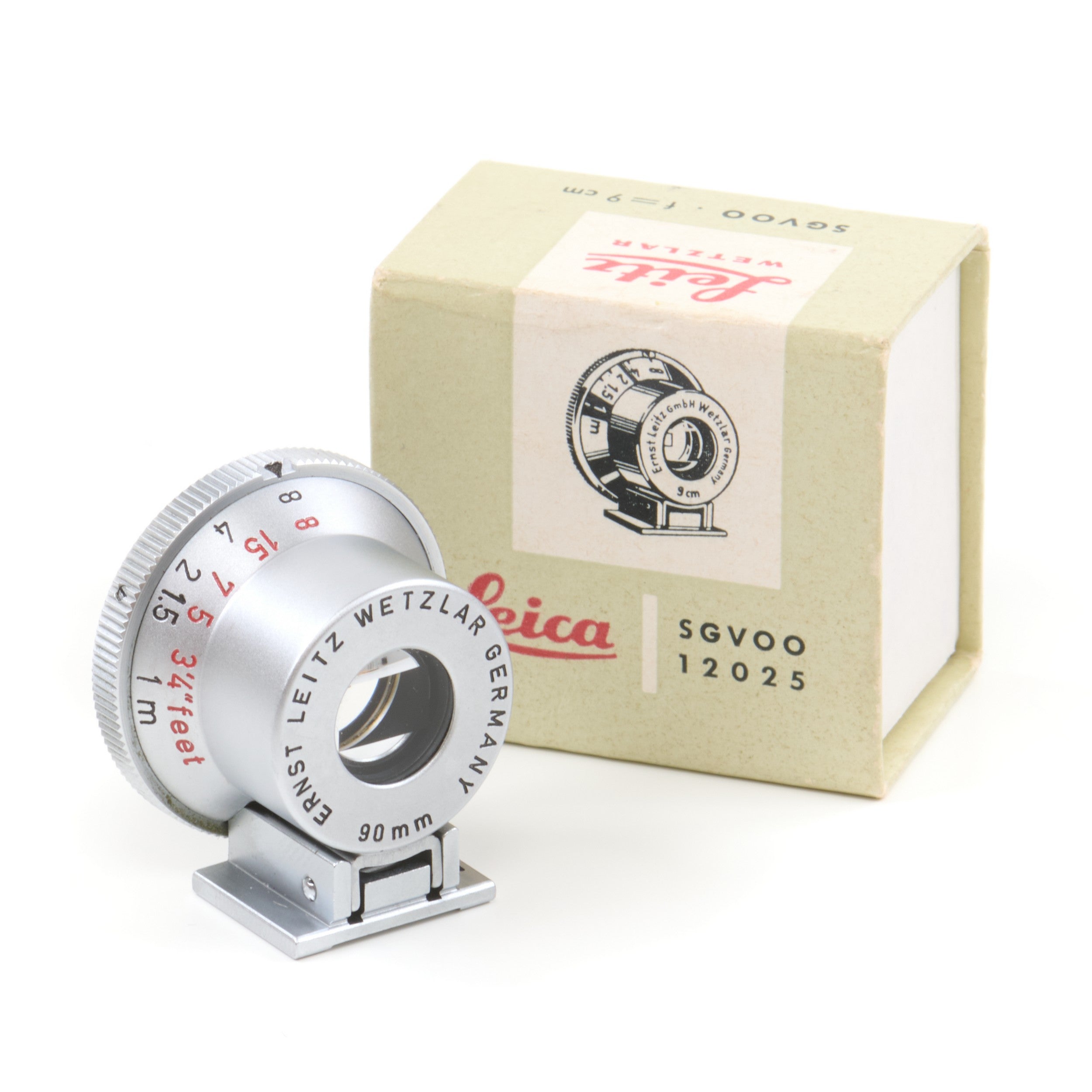 Leitz 90mm SGVOO Finder + Box