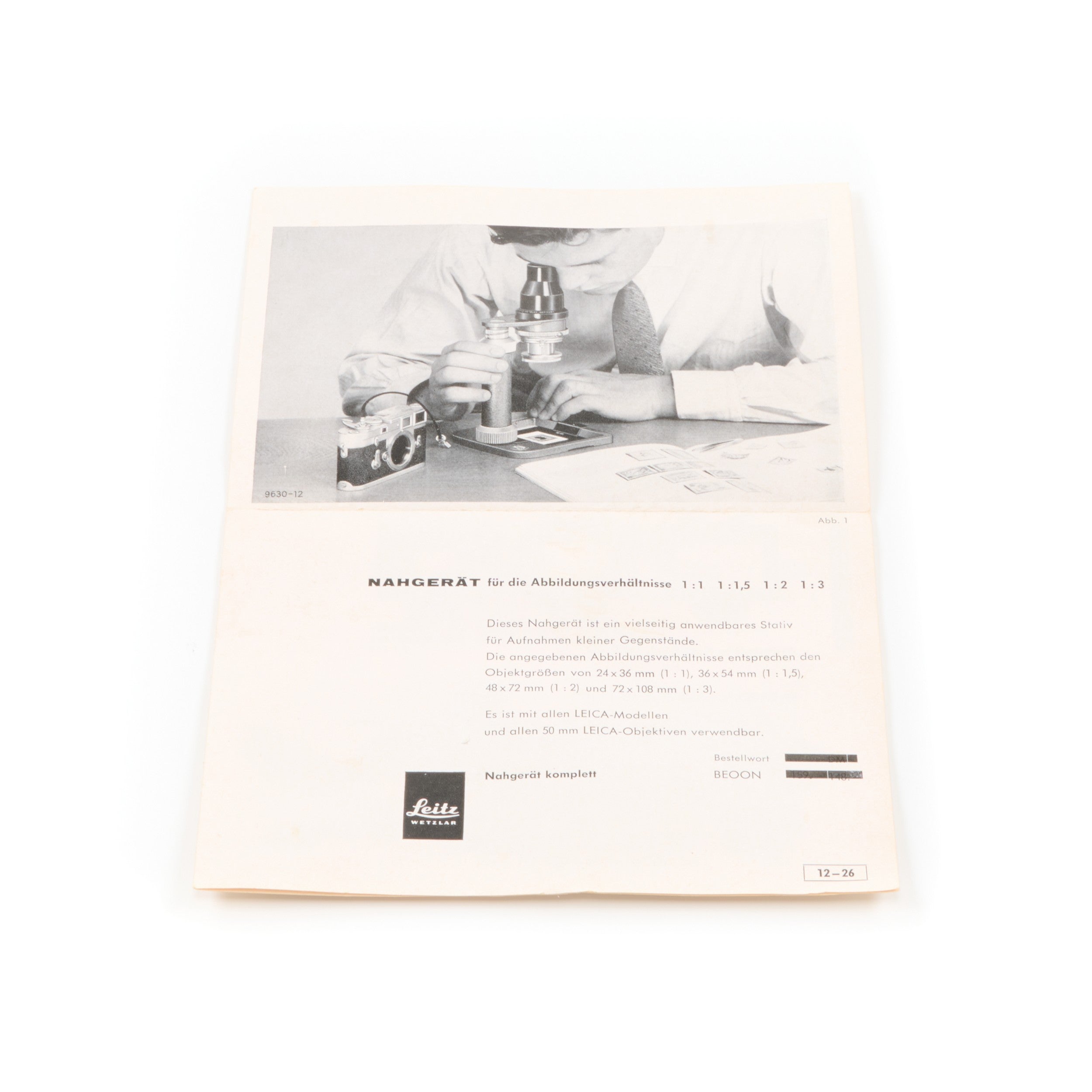 Leitz BEOON Copy Stand + 2nd Type Box