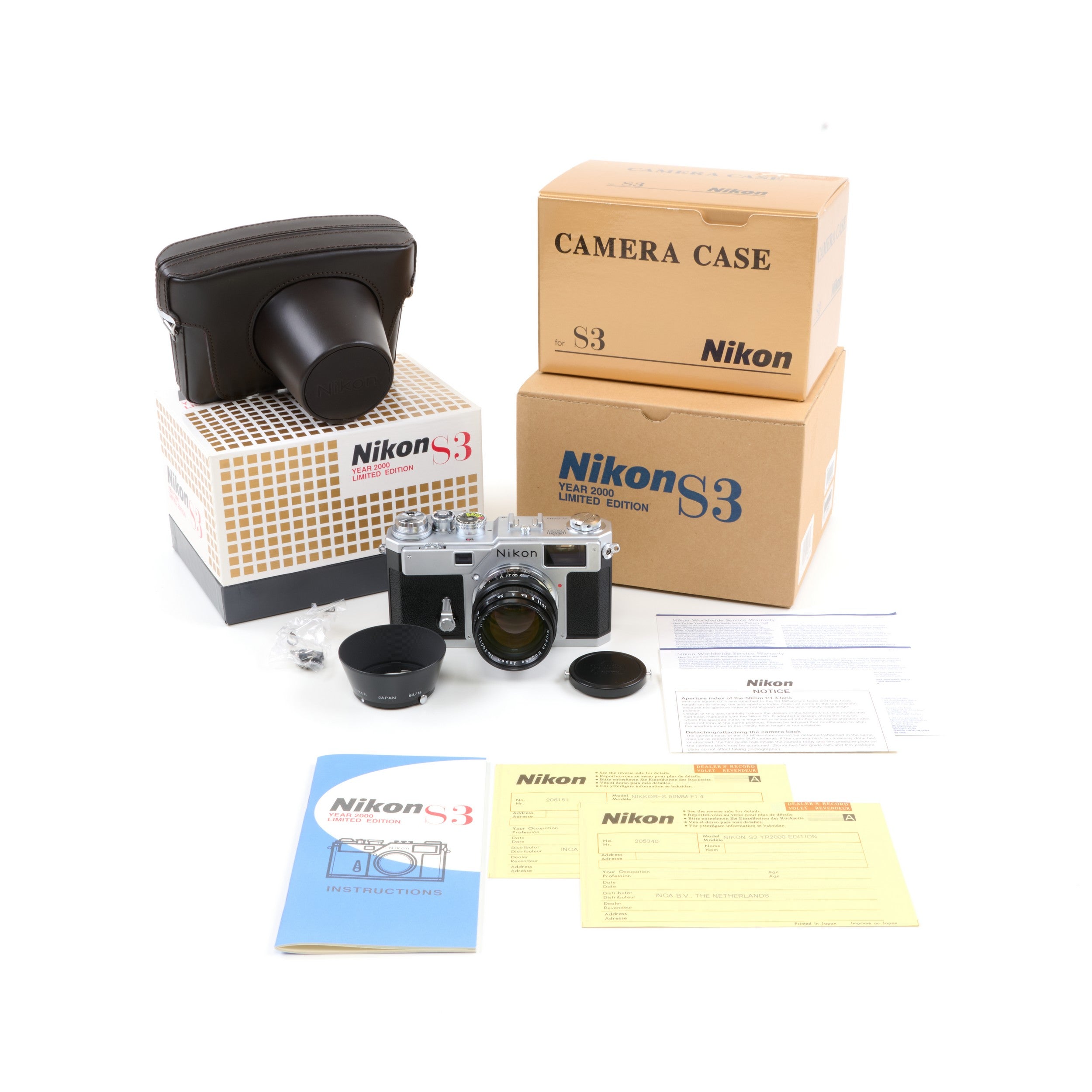 Nikon S3 Year 2000 Millennium Set + Box
