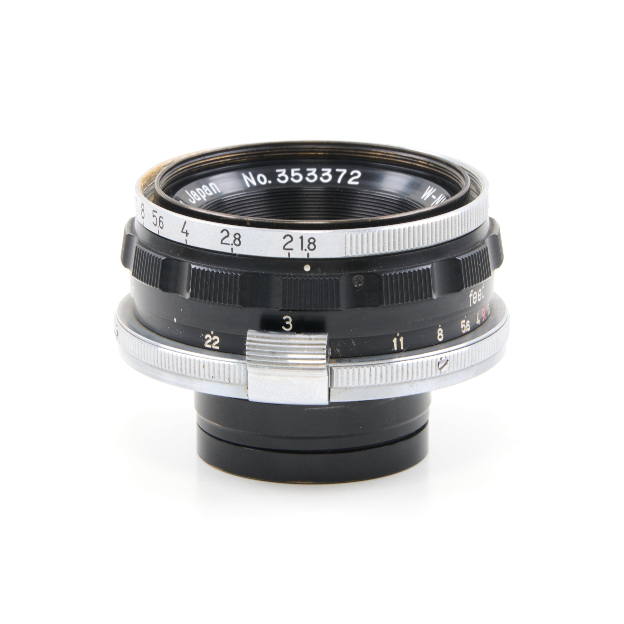 Nippon Kogaku W-Nikkor.C 35mm f1.8 For Nikon S Mount