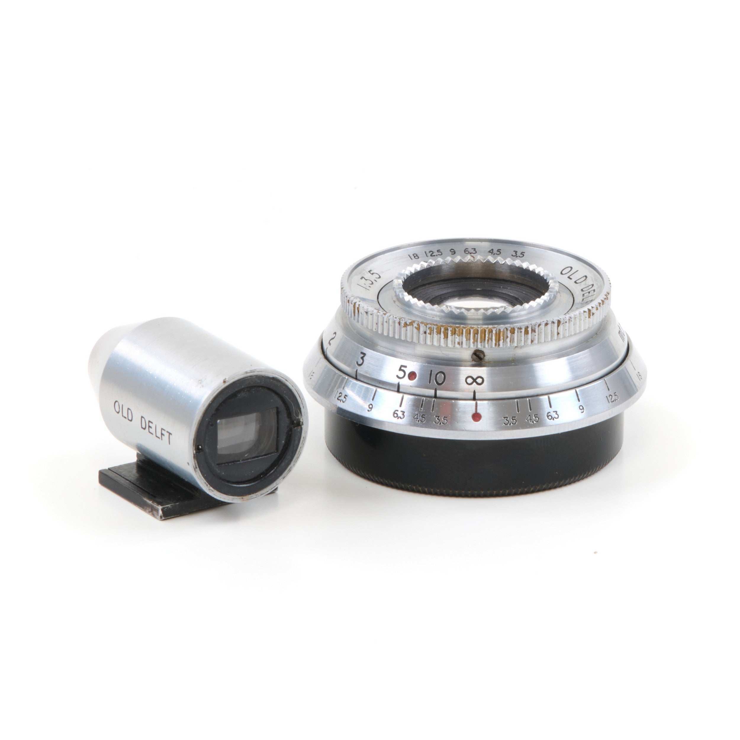 Old Delft 35mm f3.5 Minor M39 Rangefinder Coupled + Finder