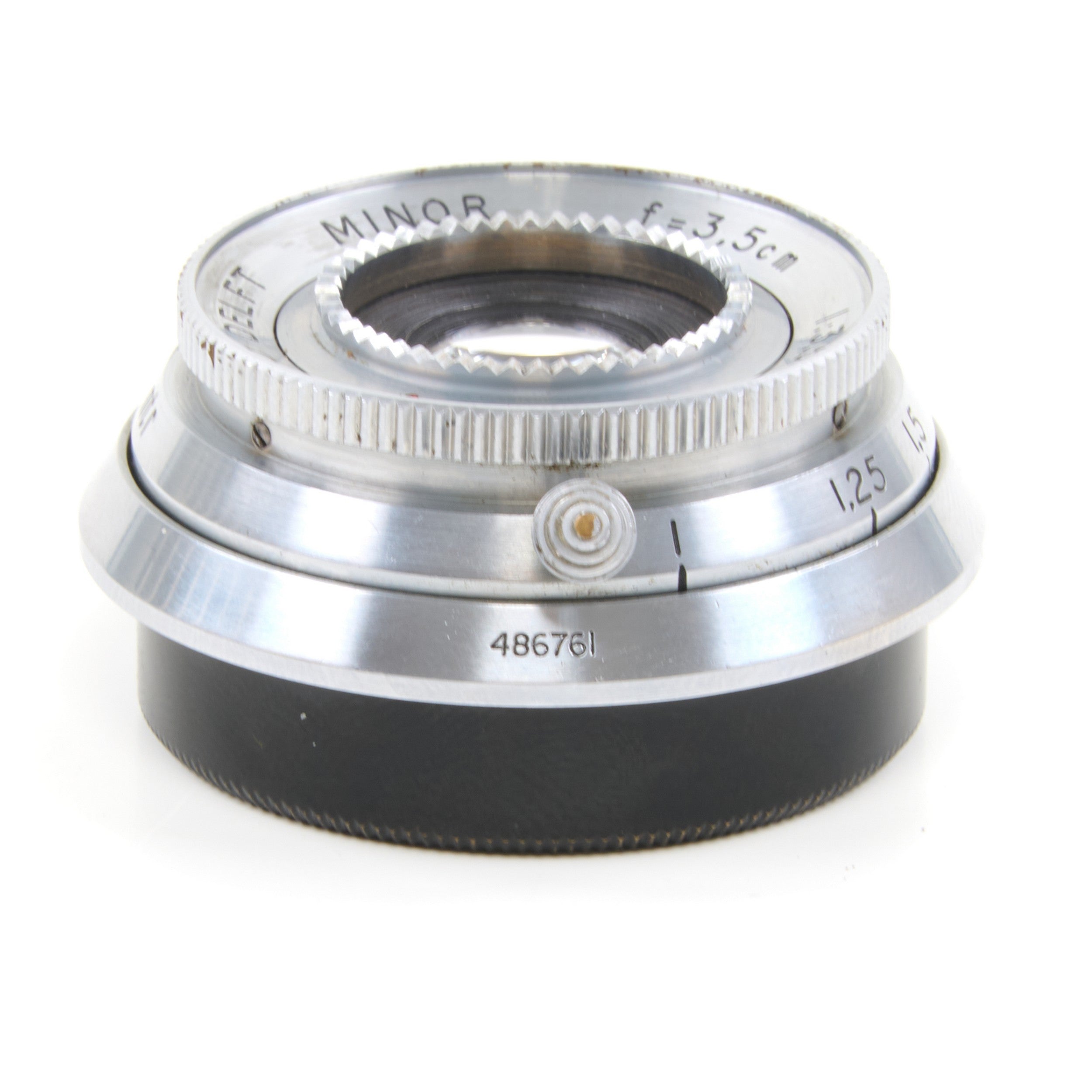 Old Delft 35mm f3.5 Minor M39 Rangefinder Coupled + Finder