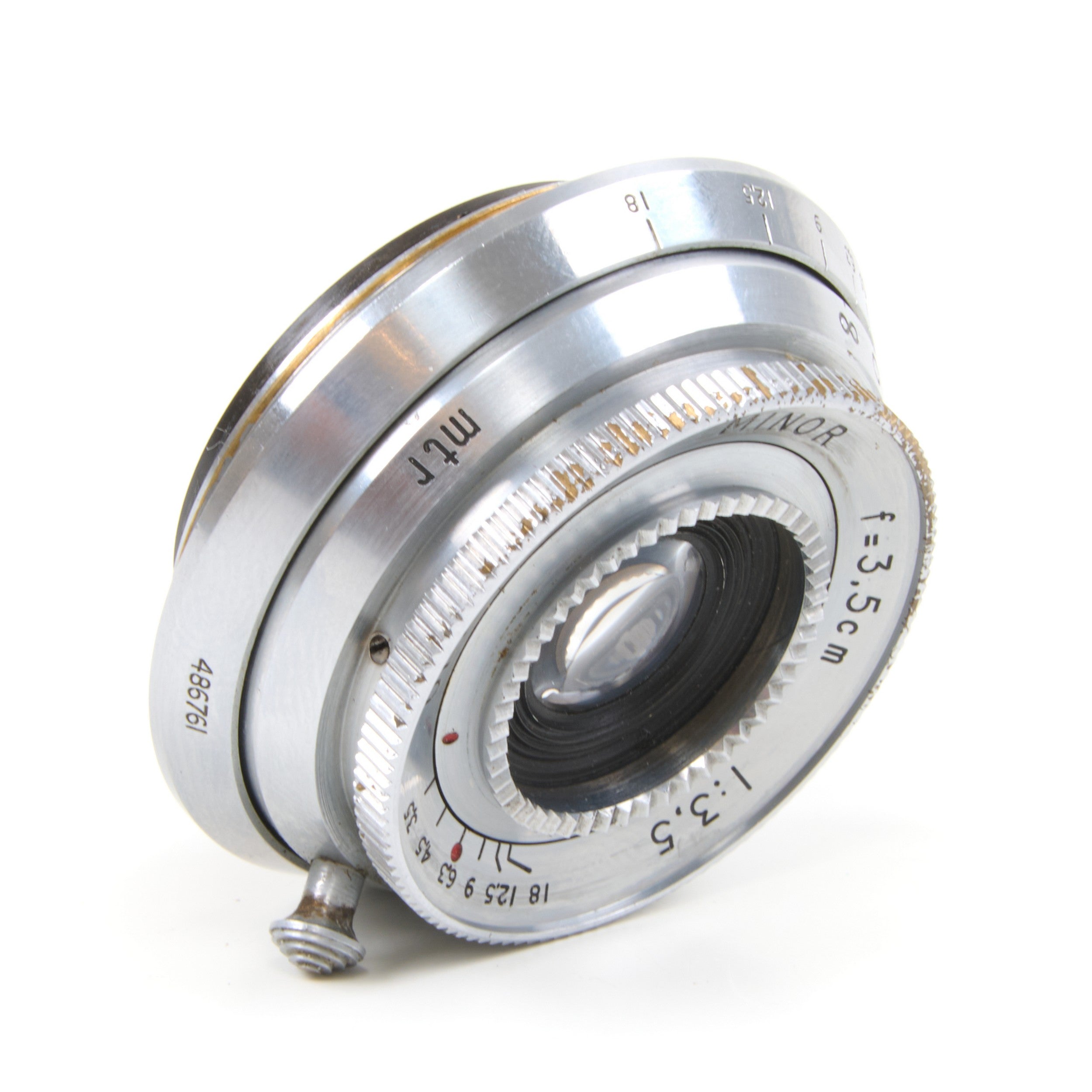 Old Delft 35mm f3.5 Minor M39 Rangefinder Coupled + Finder