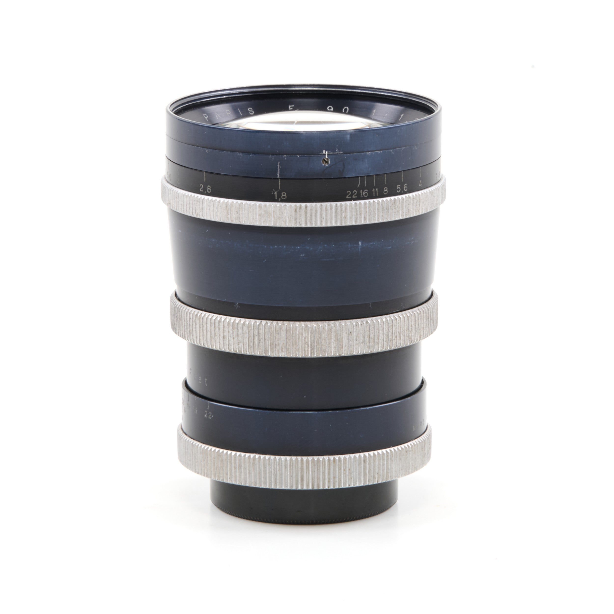 P. Angénieux 90mm f1.8 Type P1 M39 Rangefinder Coupled Rare READ