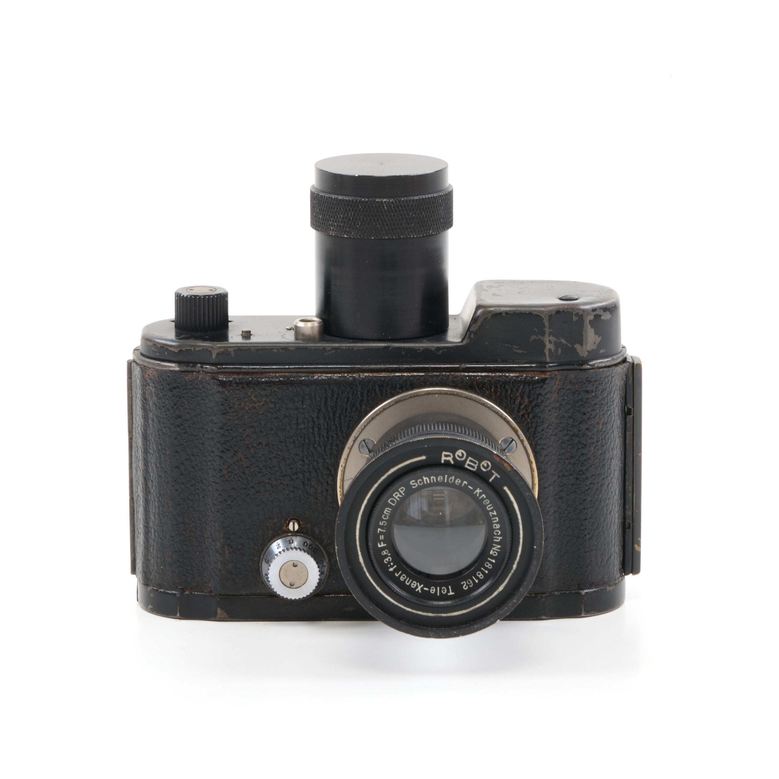 Robot II Luftwaffen-Eigentum + Schneider-Kreuznach 75mm f3.8 Tele-Xenar Luftwaffen-Eigentum