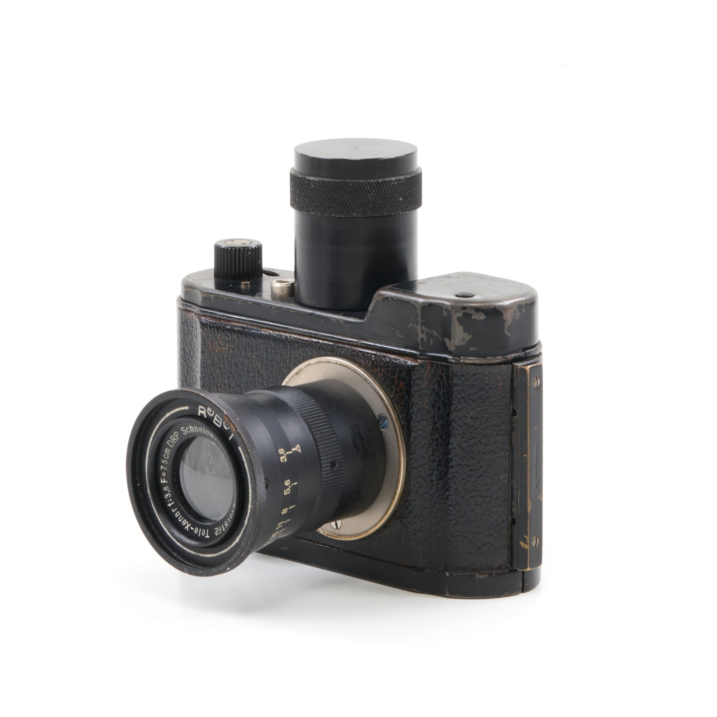 Robot II Luftwaffen-Eigentum + Schneider-Kreuznach 75mm f3.8 Tele-Xenar Luftwaffen-Eigentum